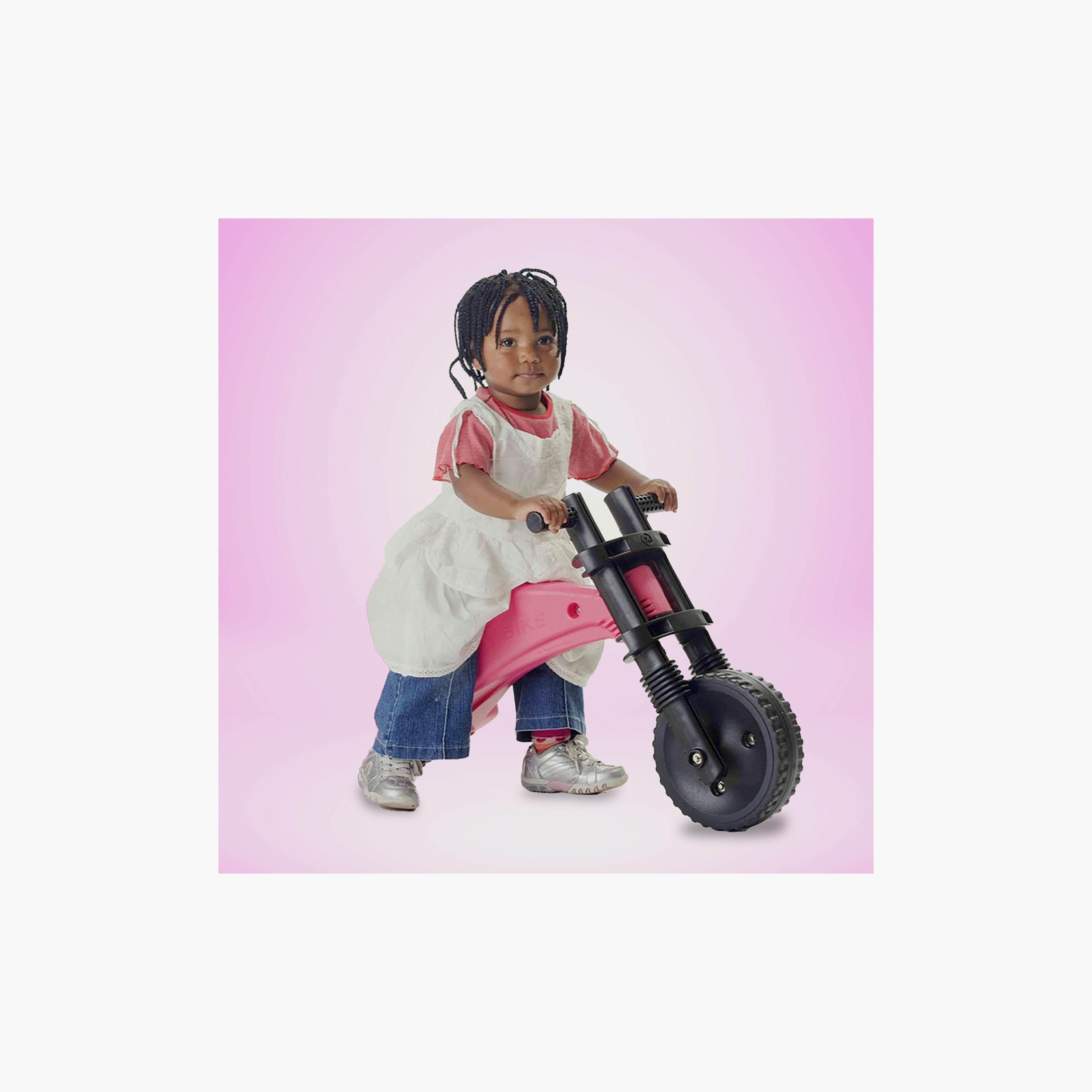 Babylove 2-in-1 Training Balance Bike, Pink-toys-outdoor-bikesandrideons-bikes-image-2