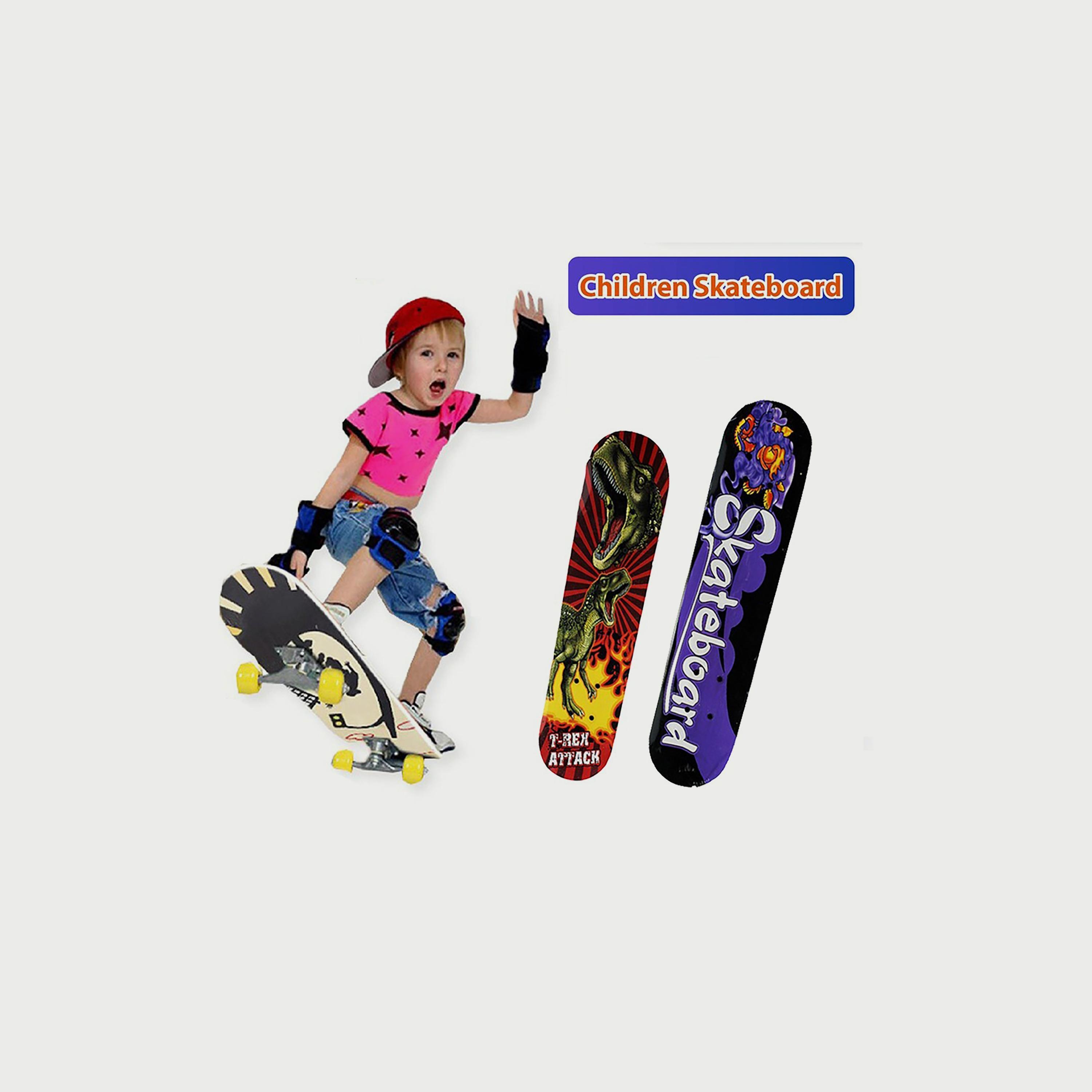 Family Center Skateboard Plastic Wheel-toys-outdoor-sports-image-1