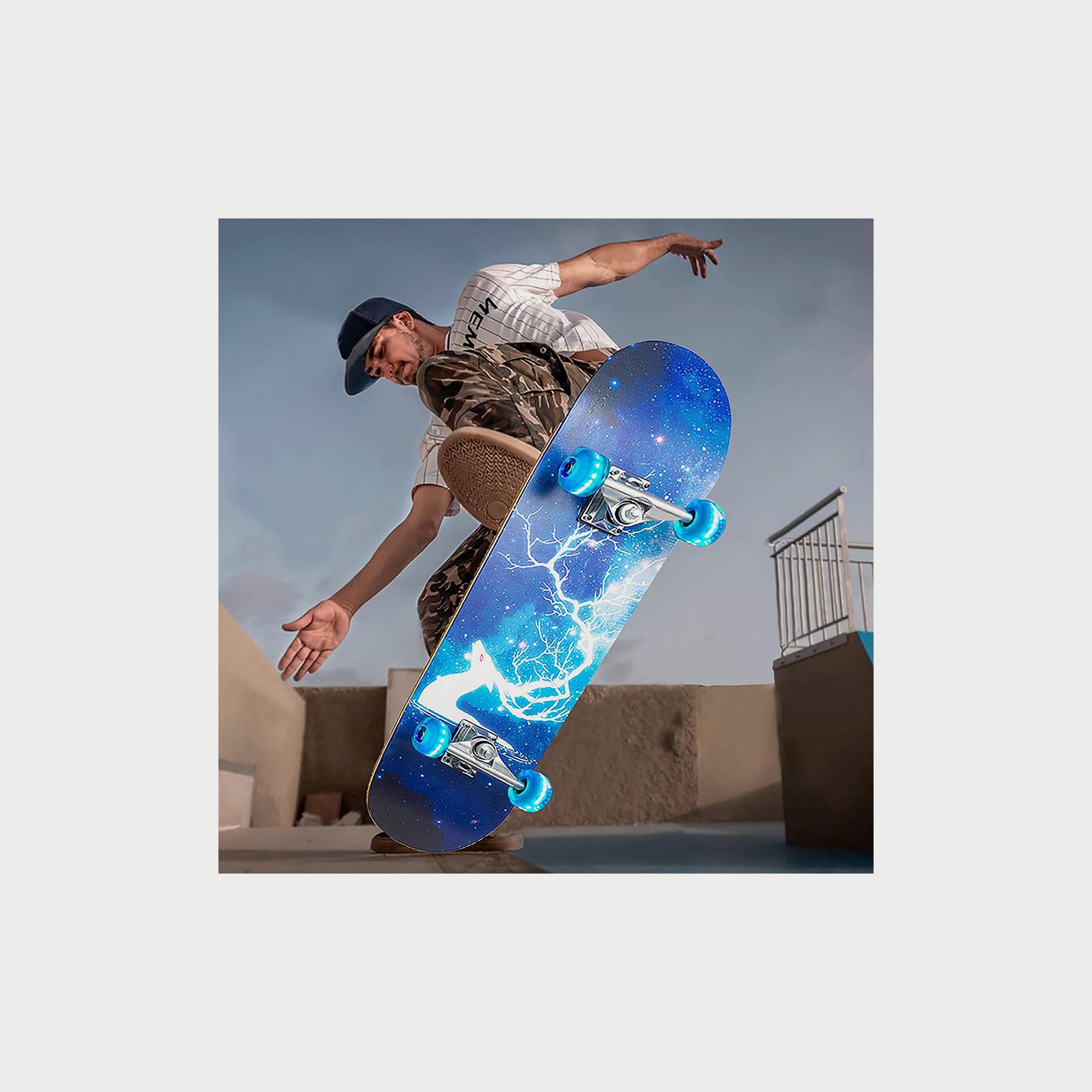 Family Center Skateboard Plastic Wheel-toys-outdoor-sports-image-2