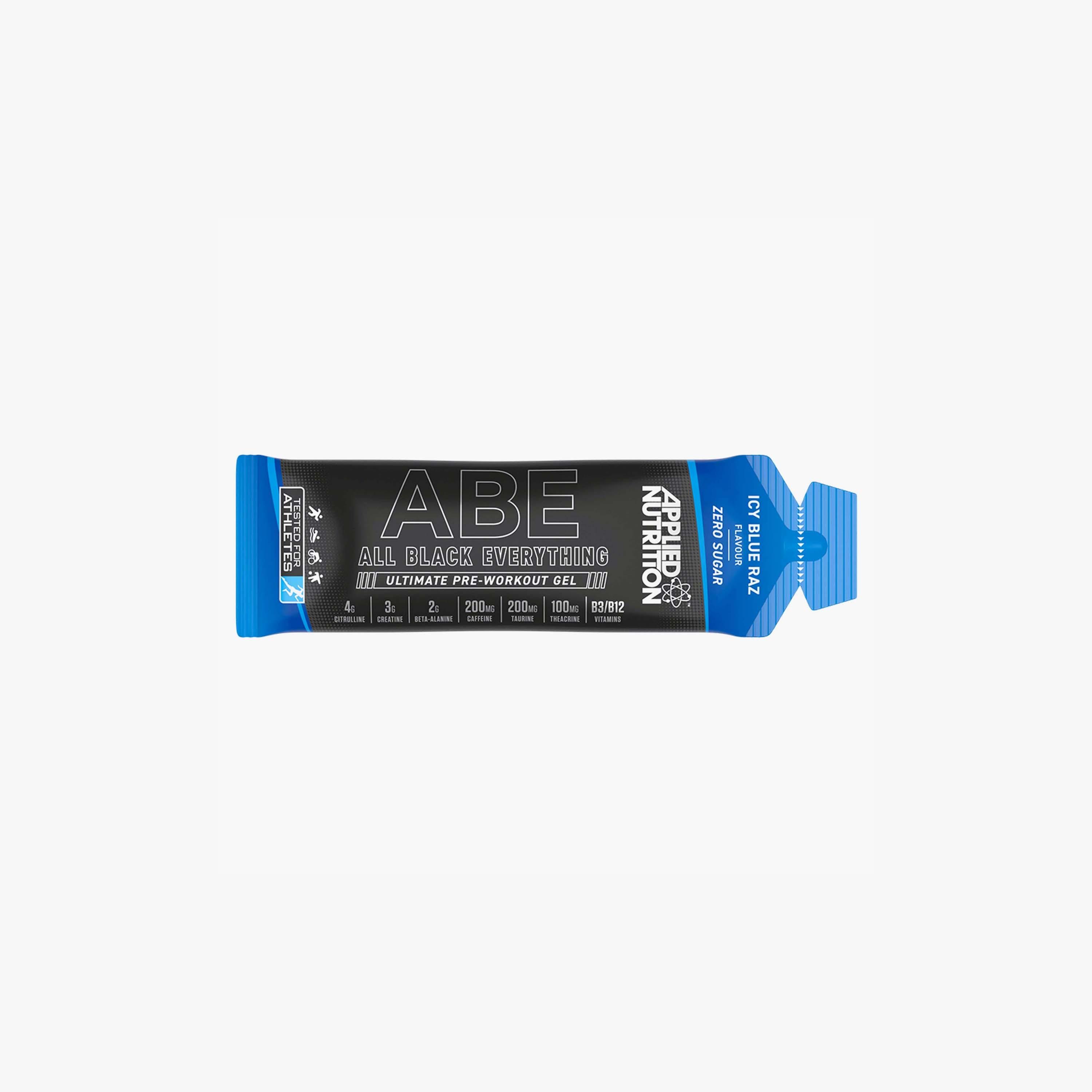 ABE Ultimate Pre Workout Gel, 1 Piece, Icy Blue Raz, Applied Nutrition-sports-nutrition-prepostworkout-image-1