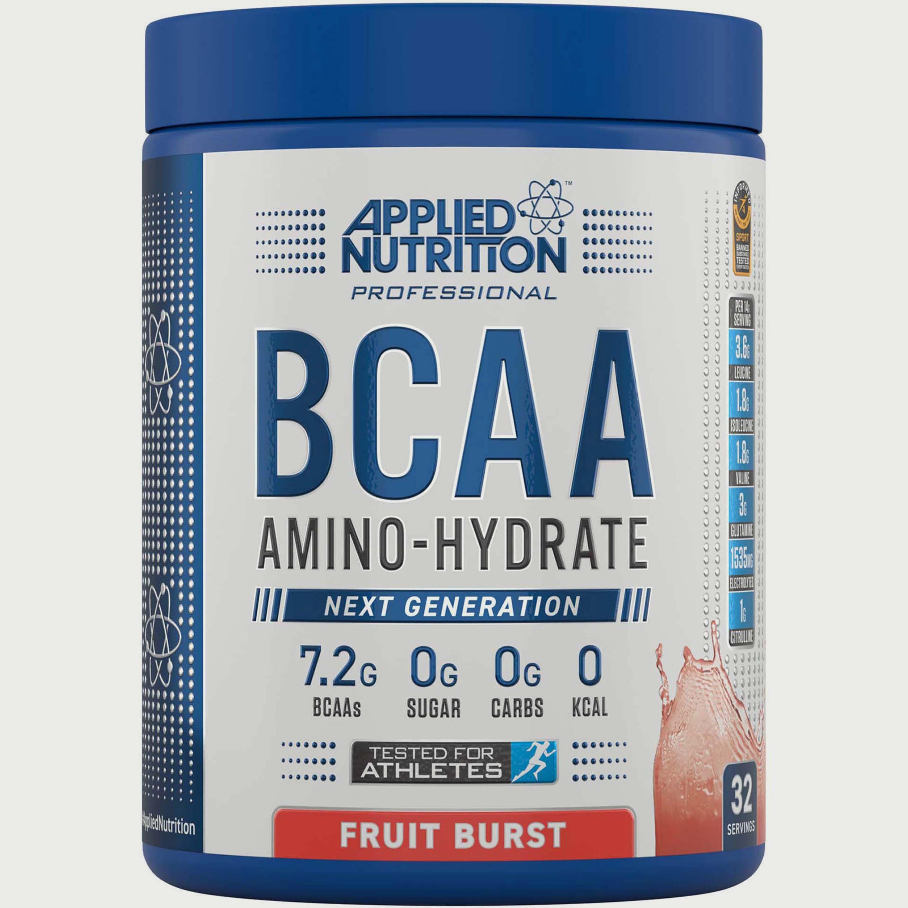 BCAA Amino Hydrate, 32 Serving, Fruit Burst, Applied Nutrition-sports-nutrition-prepostworkout-image-1
