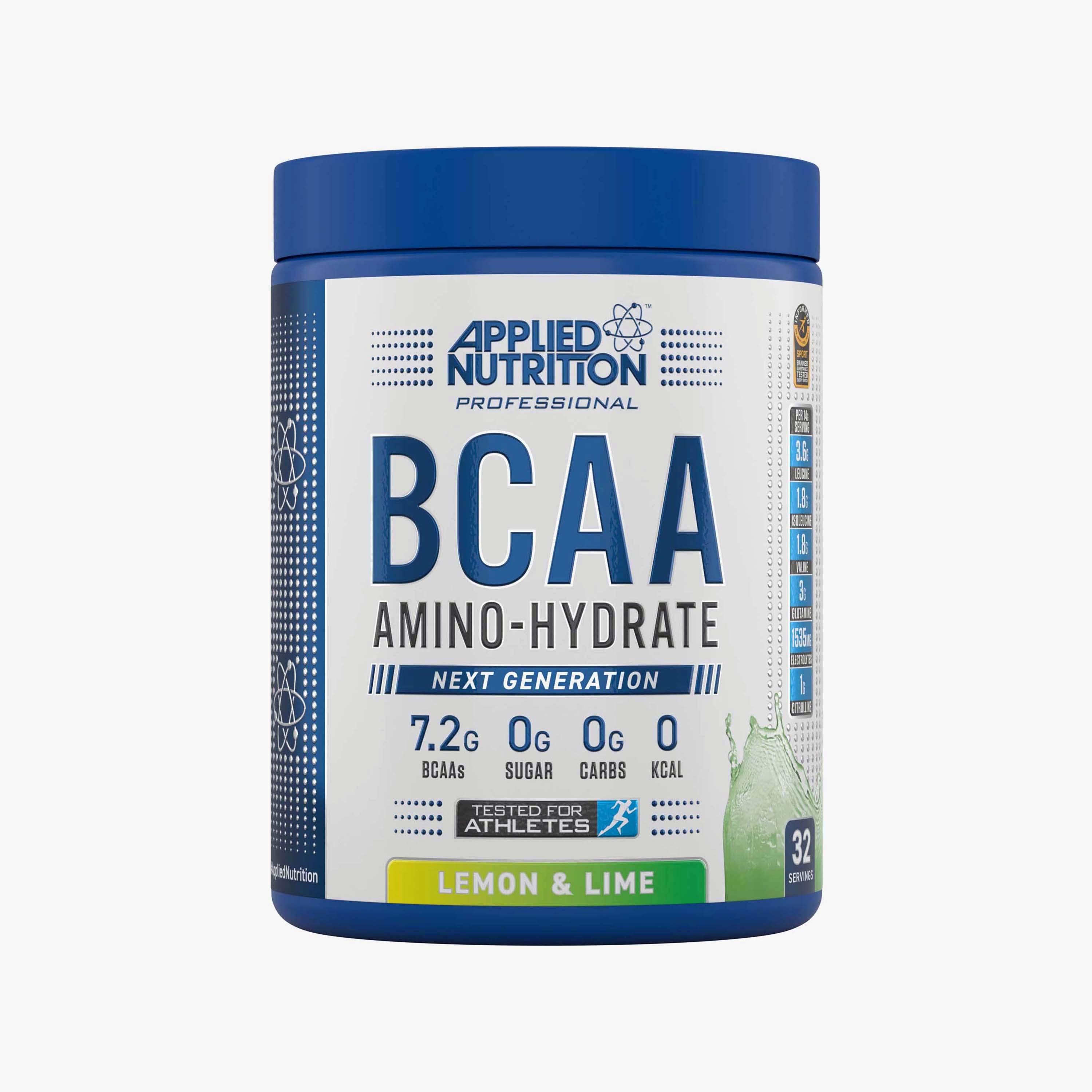 BCAA Amino Hydrate, 32 Serving, Lemon Lime, Applied Nutrition-sports-nutrition-prepostworkout-image-1