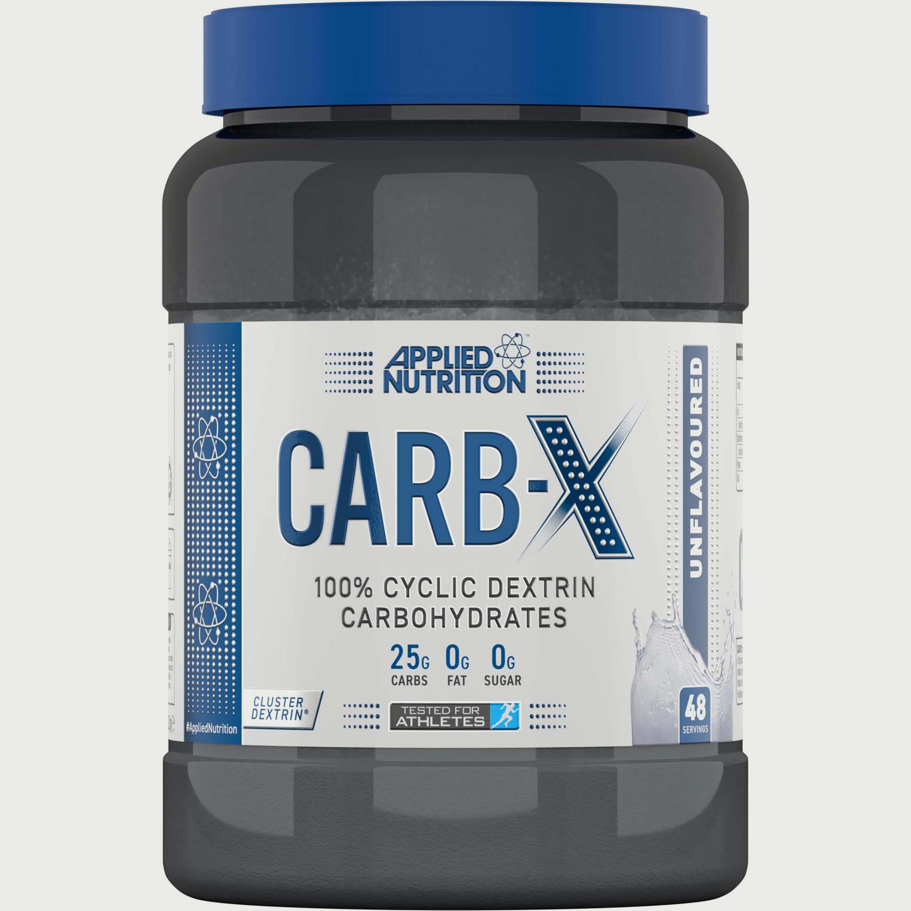 Carb X, 1.2 Kg (2.6 Lb), Unflavored, Applied Nutrition-sports-nutrition-prepostworkout-image-1