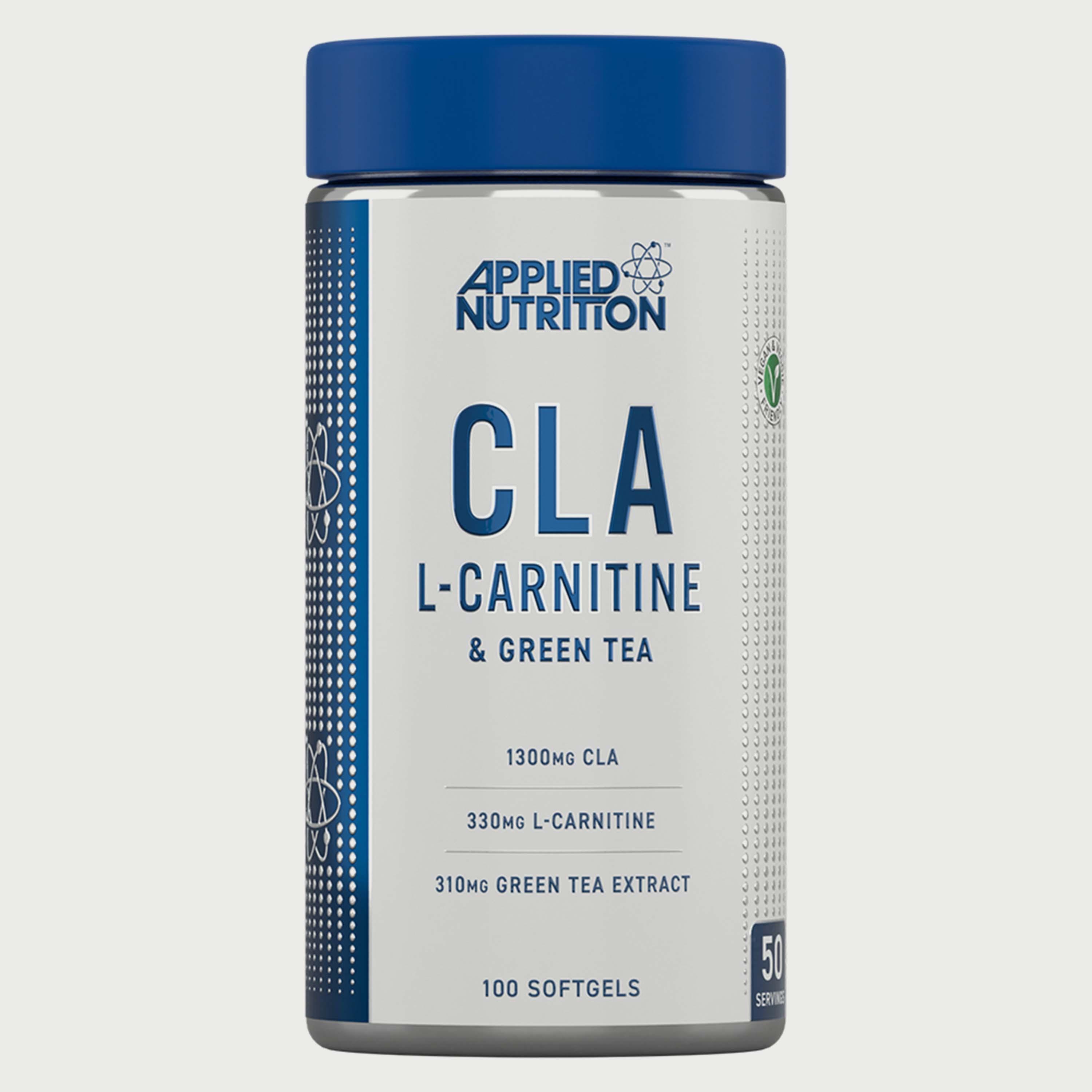 Buy CLA L Carnitine and Green Tea, 100 Softgels, Applied Nutrition Online