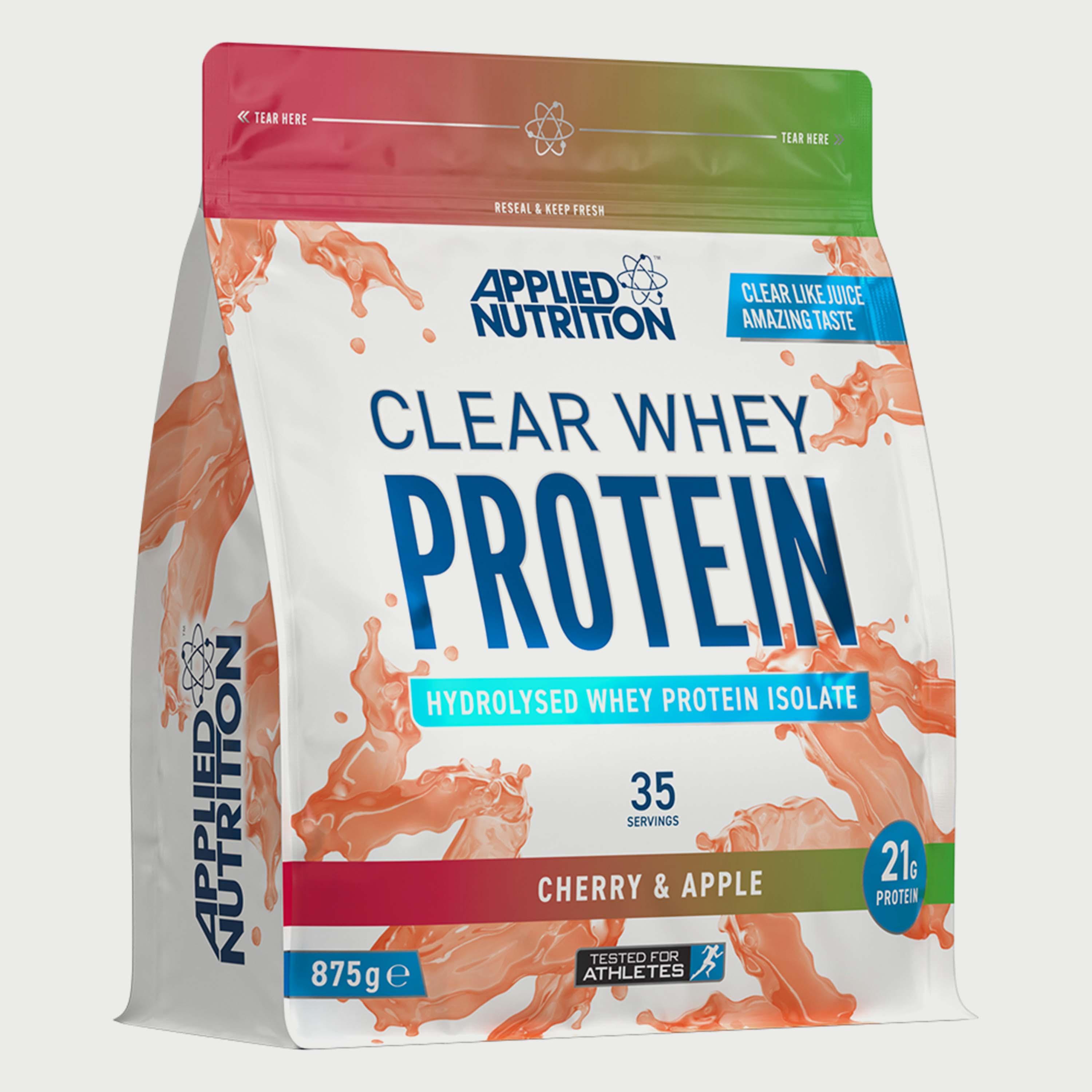 بروتين مصل الحليب الشفاف، 875 جم (2 رطل)، شيري التفاح، من ابلايد نيوتريشن-sports-nutrition-proteins-image-1