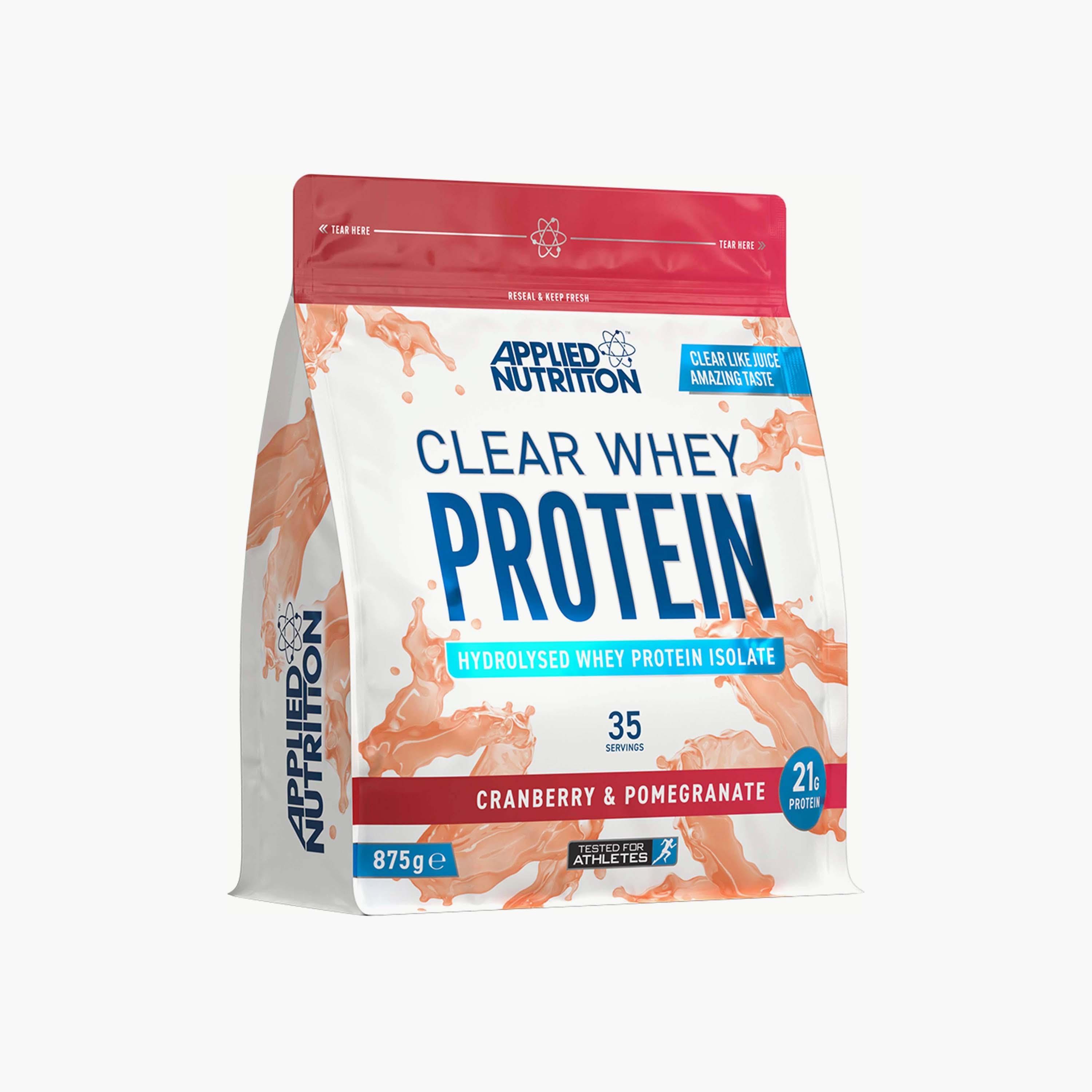 بروتين مصل الحليب الشفاف، 875 جم (2 رطل)، توت بري و رمان، من ابلايد نيوتريشن-sports-nutrition-proteins-image-1