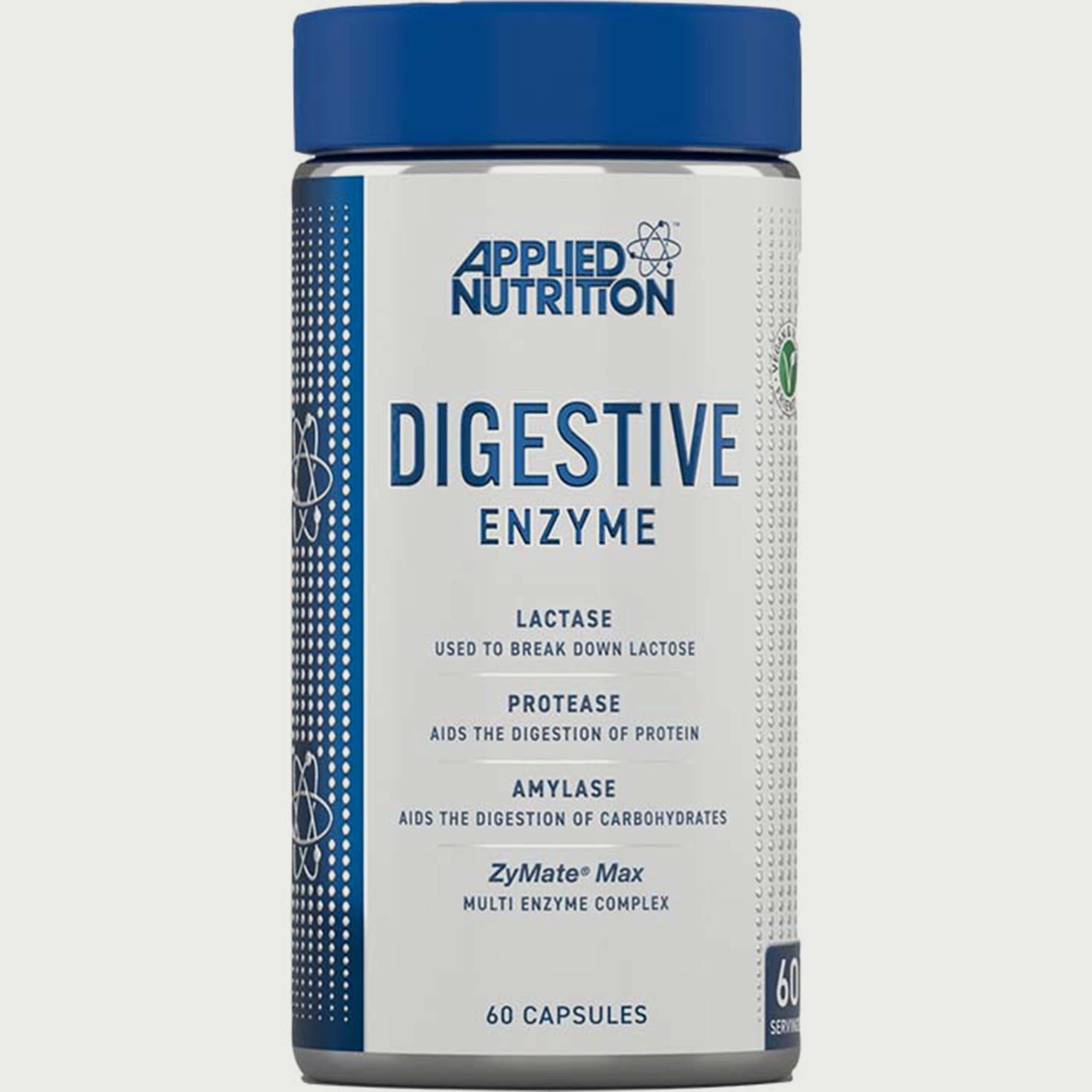Digestive Enzyme, 60 Capsules, Applied Nutrition-sports-nutrition-vitaminshealthsupplements-image-1
