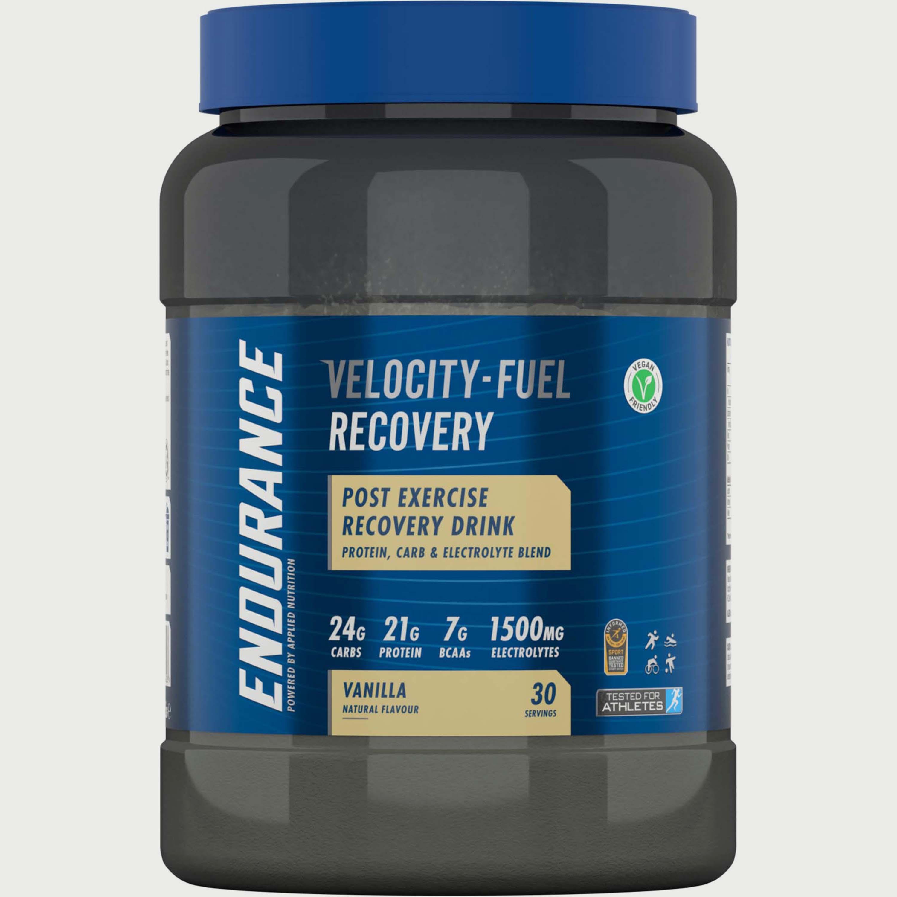 Endurance Velocity Fuel Recovery Post Exercise Recovery, 1.5 Kg (3.3 Lb), Vanilla, Applied Nutrition-sports-nutrition-prepostworkout-image-1