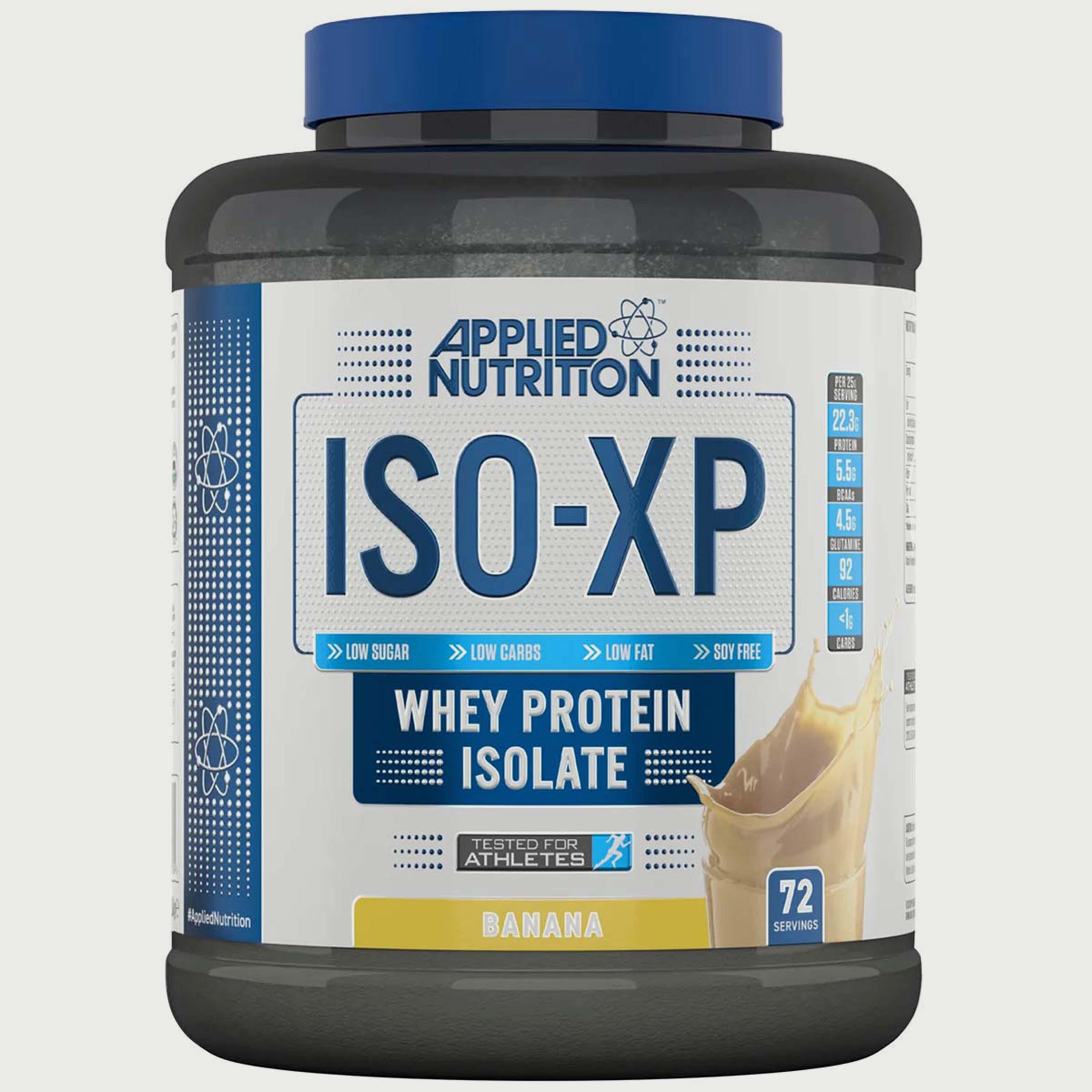 ISO-XP  Whey Protein Isolate, 1.8 Kg (4 Lb), Banana, Applied Nutrition-sports-nutrition-proteins-image-1