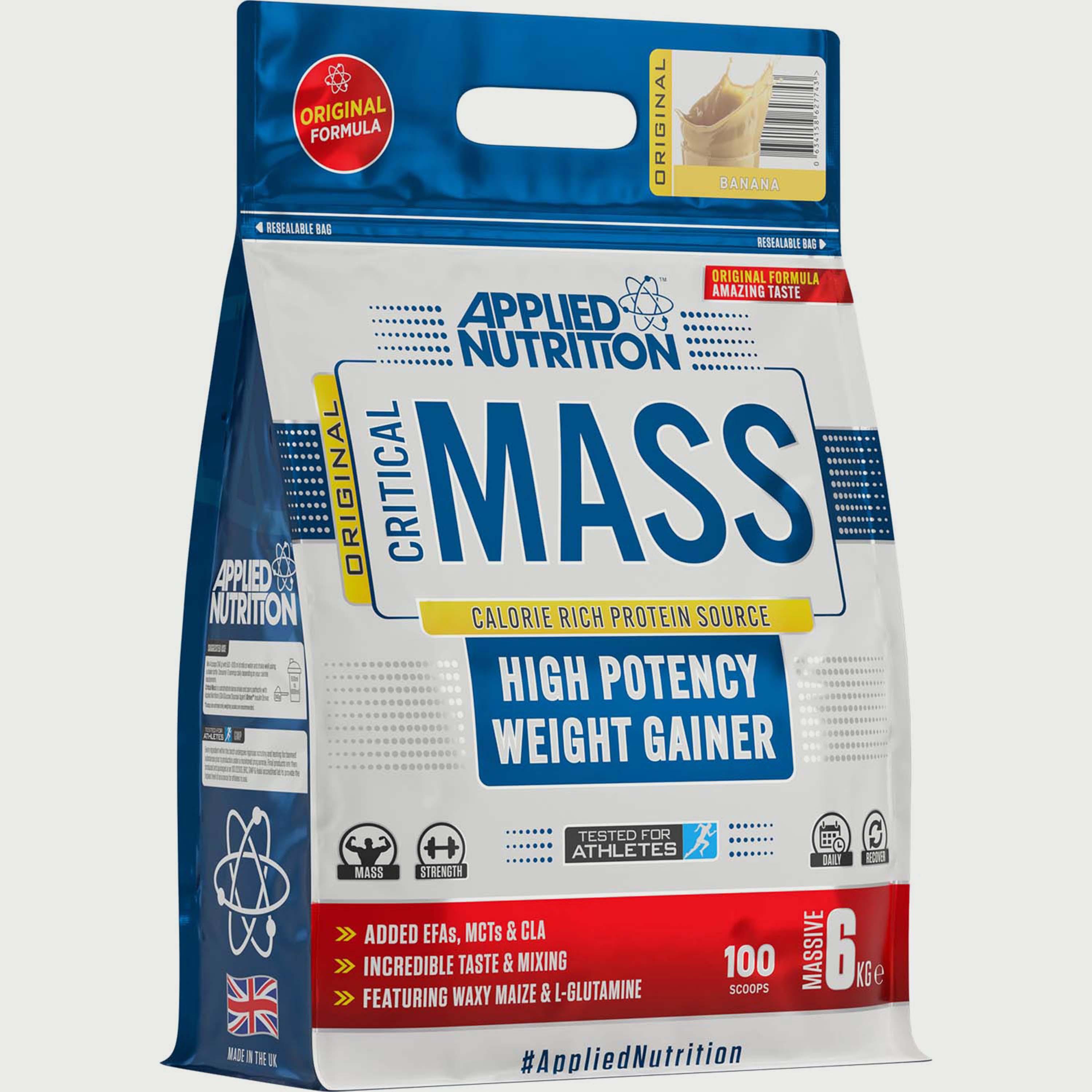 الصيغة الأصلية للكتلة الحرجة، 6 كجم (13.2 رطل) ، موز، من ابلايد نيوترشن-sports-nutrition-proteins-image-1