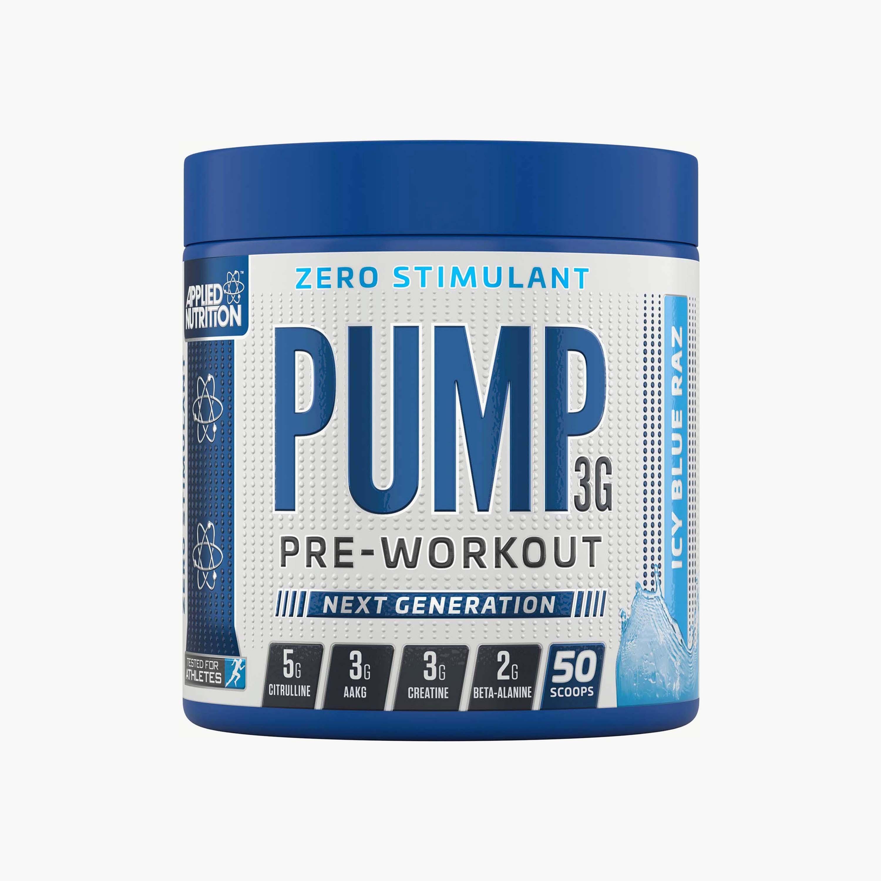 مضخة 3جي زيرو محفز، 25، بنكهة آيسي بلو راز من ابلايد نيوترشن-sports-nutrition-prepostworkout-image-1