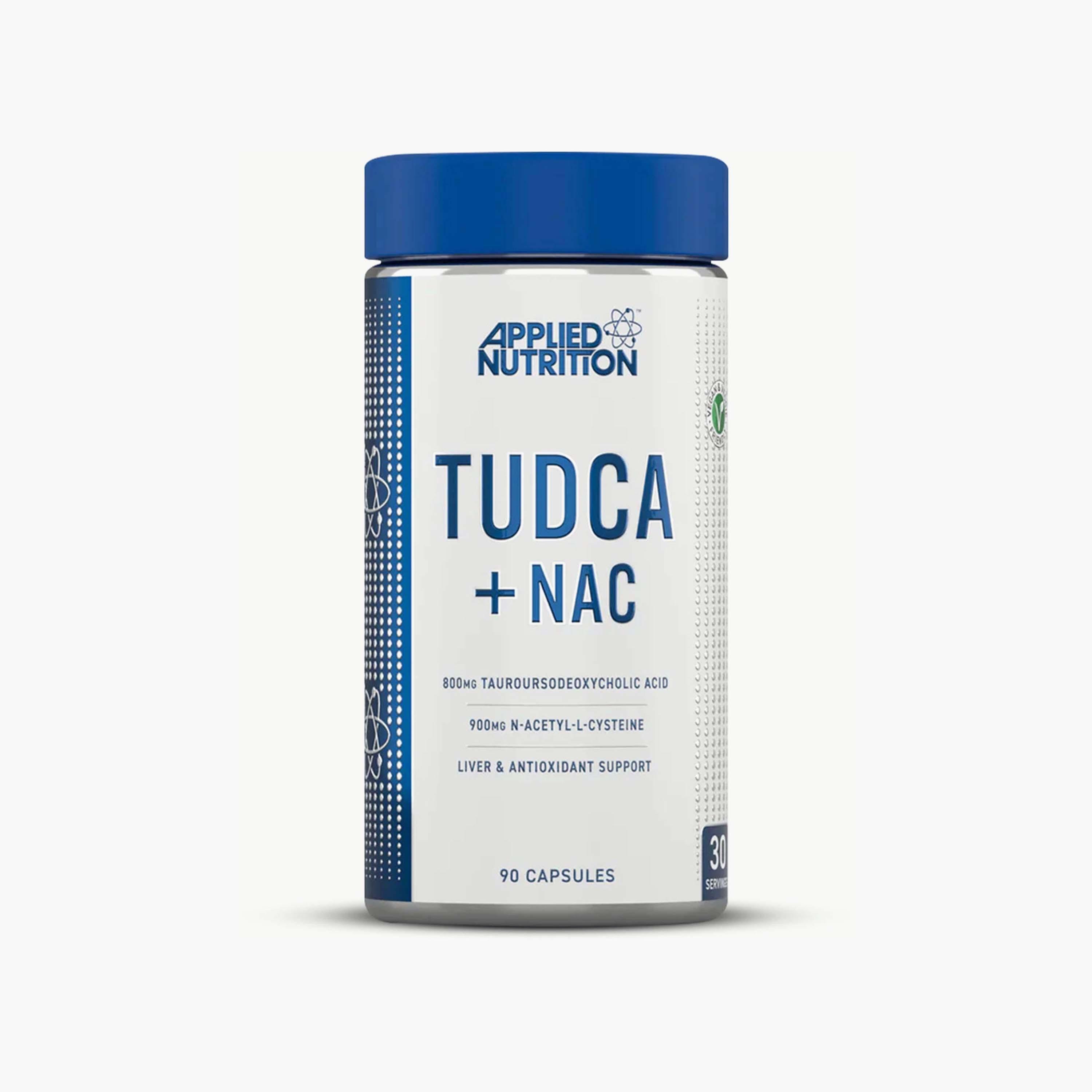 TUDCA Plus NAC, 90 Capsules, Applied Nutrition-sports-nutrition-proteinbarssnacks-image-1