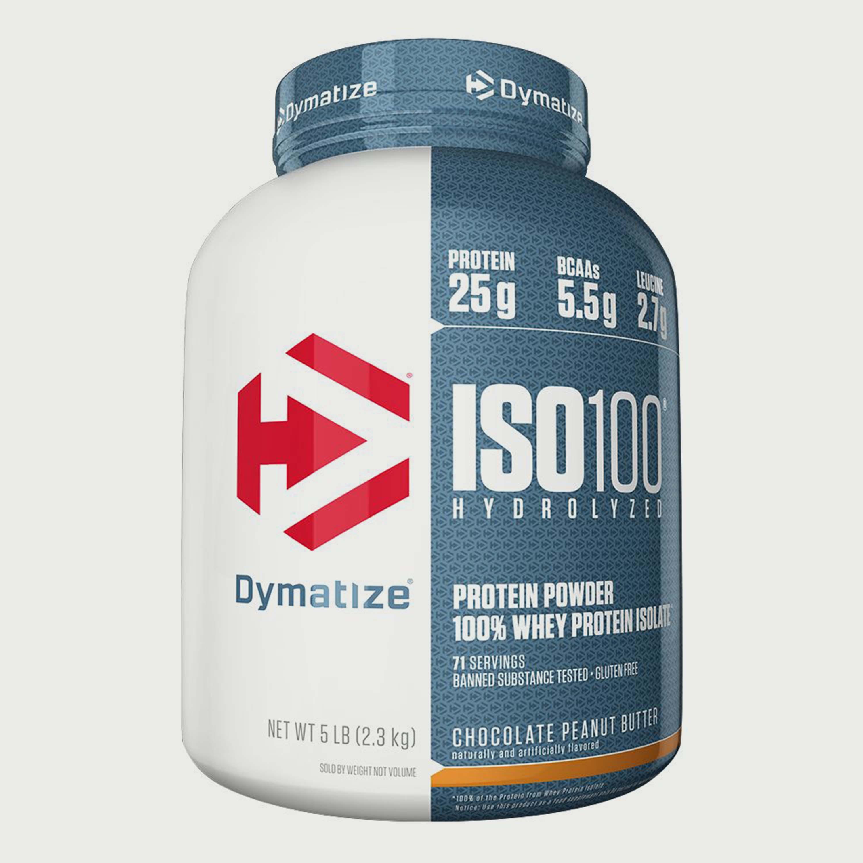 ديماتيز ايزو 100، 5 رطل (2.2 كجم) شكولاتة زبدة الفول السوداني، من ديماتيز-sports-nutrition-proteins-image-1