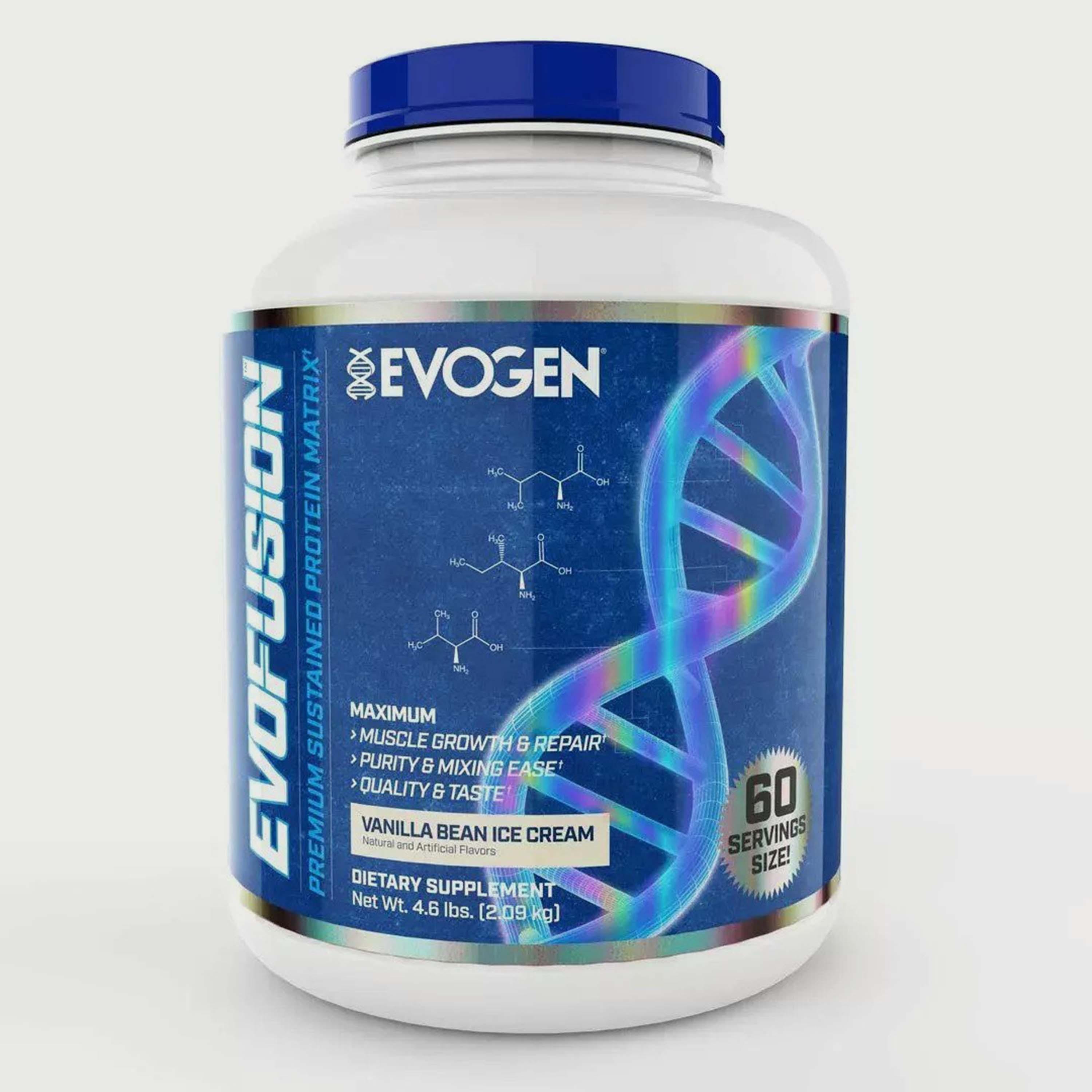 ايفولوشن، 4.6 باوند (2 كجم)، فانيلا فول، من ايفوجين نيوترشن-sports-nutrition-proteins-image-1