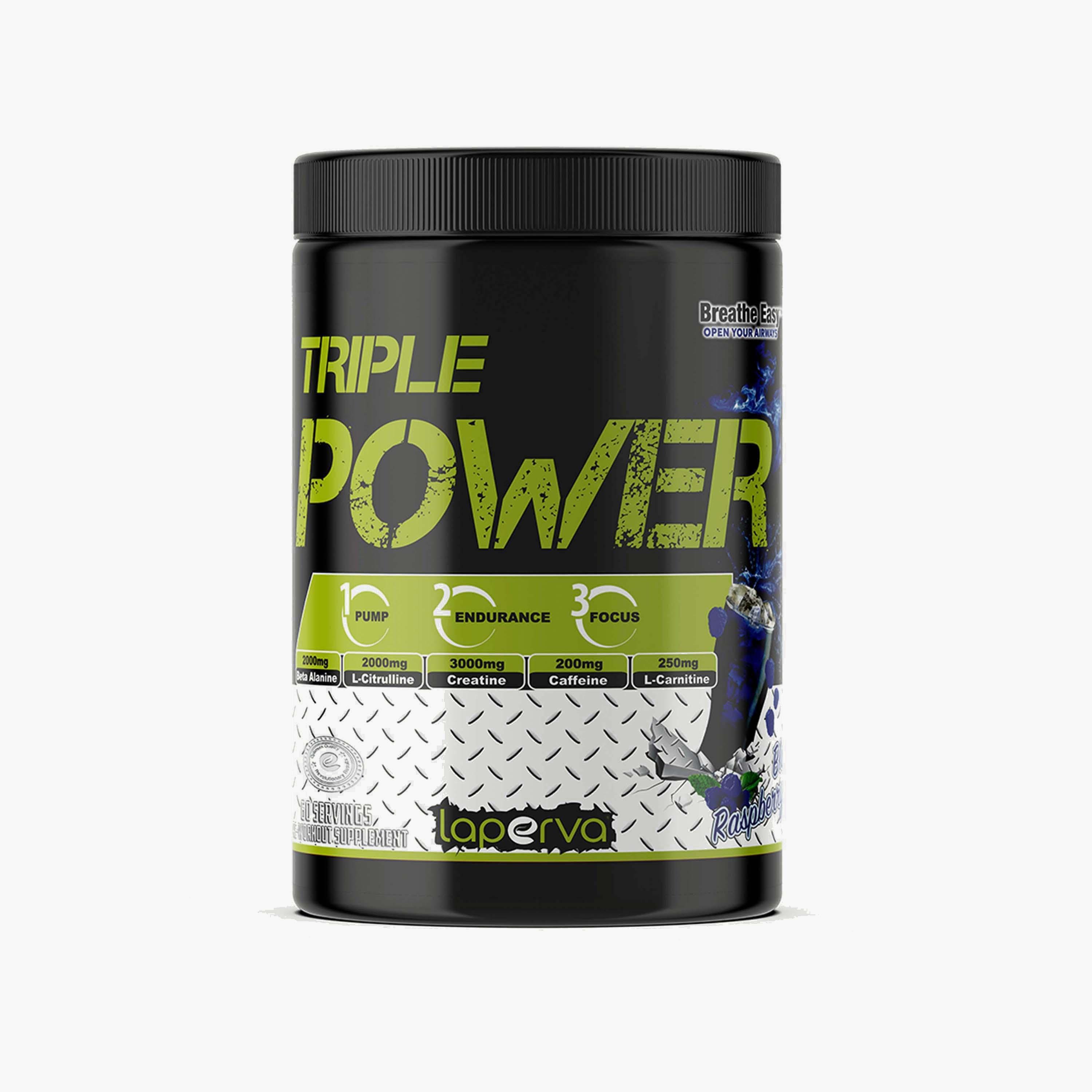 ترايبال باور بالتوت الأزرق قبل التمرين، 60، من لابيرفا -sports-nutrition-prepostworkout-image-1
