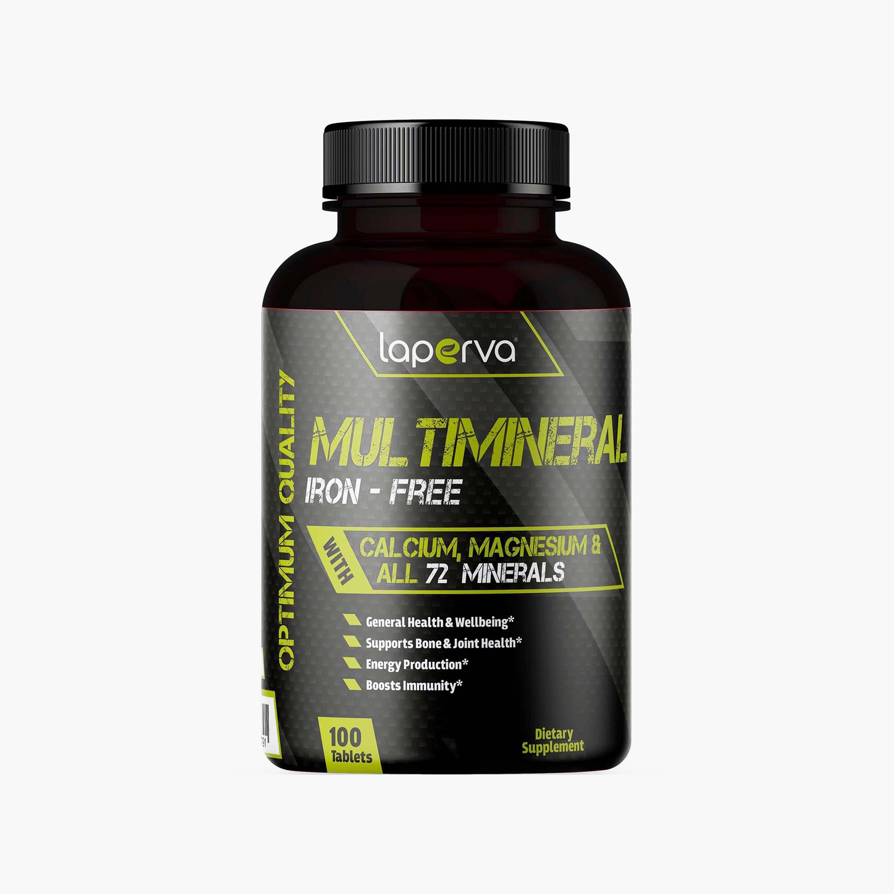 خالي من الحديد متعدد المعادن، 100 قرص، من لابيرفا-sports-nutrition-vitaminshealthsupplements-image-1