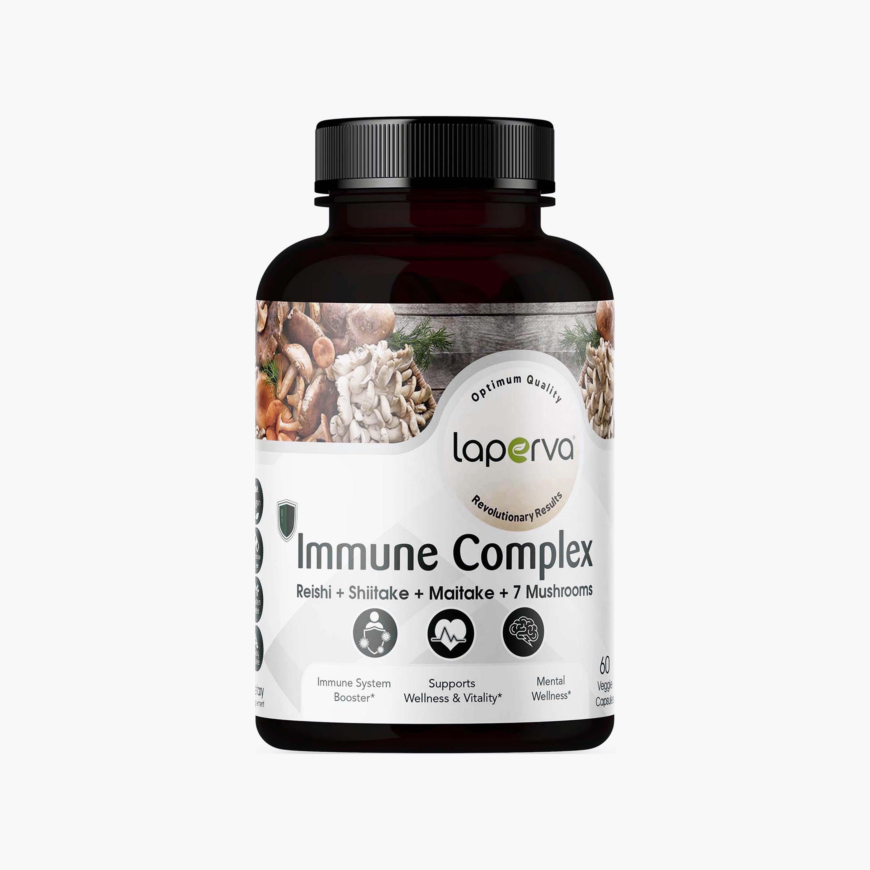 مركب الفطر المناعي، 60 كبسولة نباتية، من لابيرفا-sports-nutrition-vitaminshealthsupplements-image-1