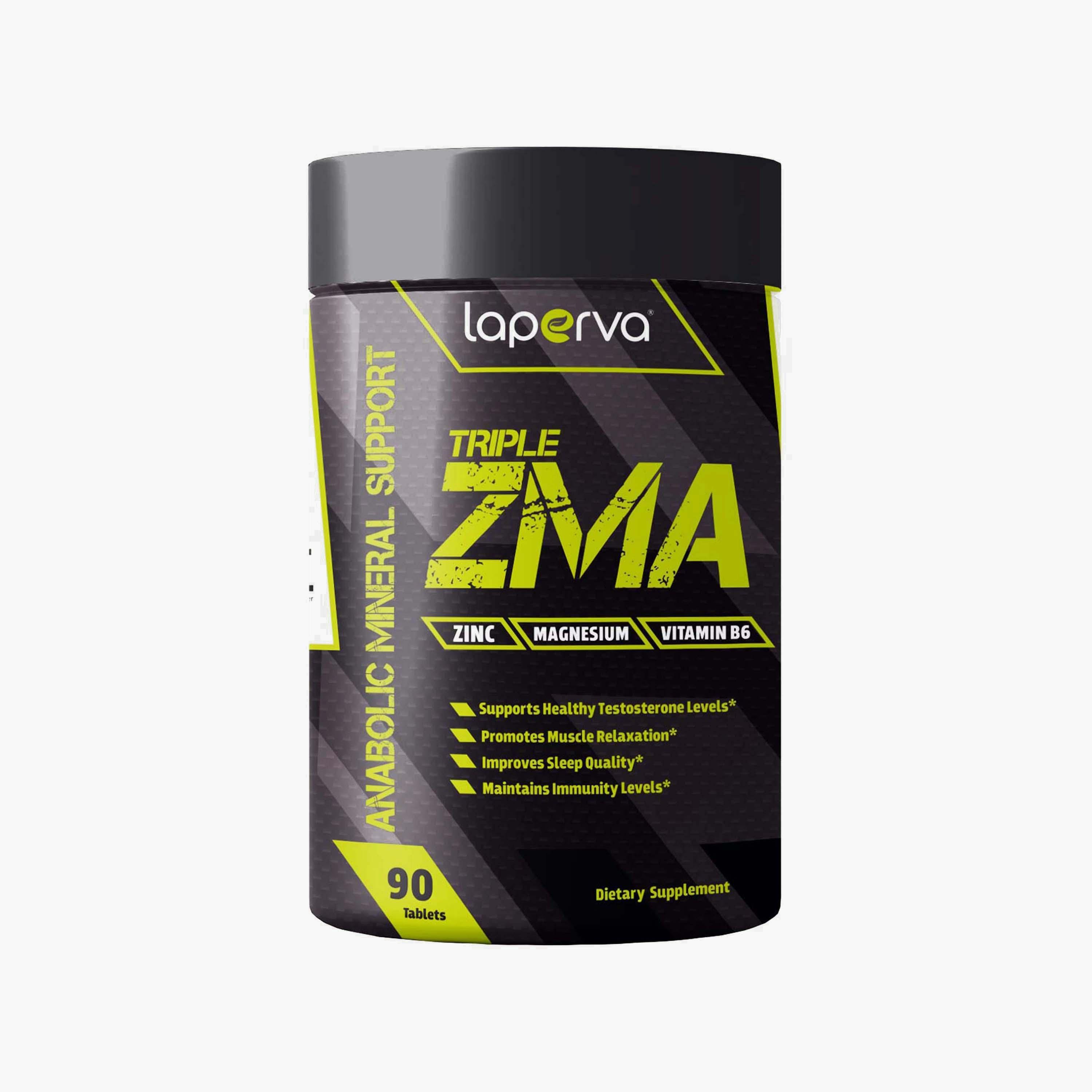 Triple ZMA, 90 Tablets, Laperva-sports-nutrition-prepostworkout-image-1