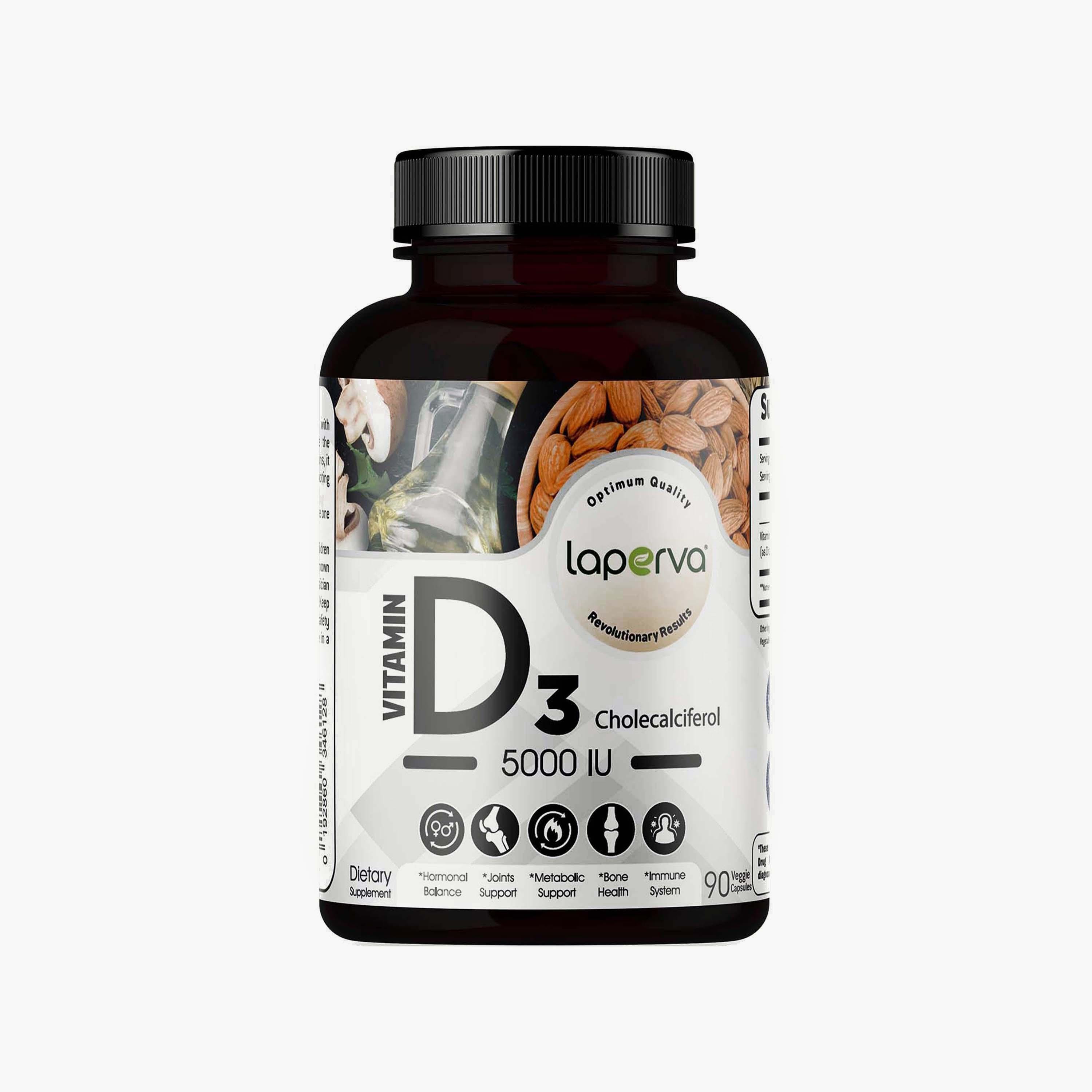 فيتامين د 3 ، 90 كبسولة نباتية ، 5000 وحدة دولية ، من لابيرفا-sports-nutrition-vitaminshealthsupplements-image-1
