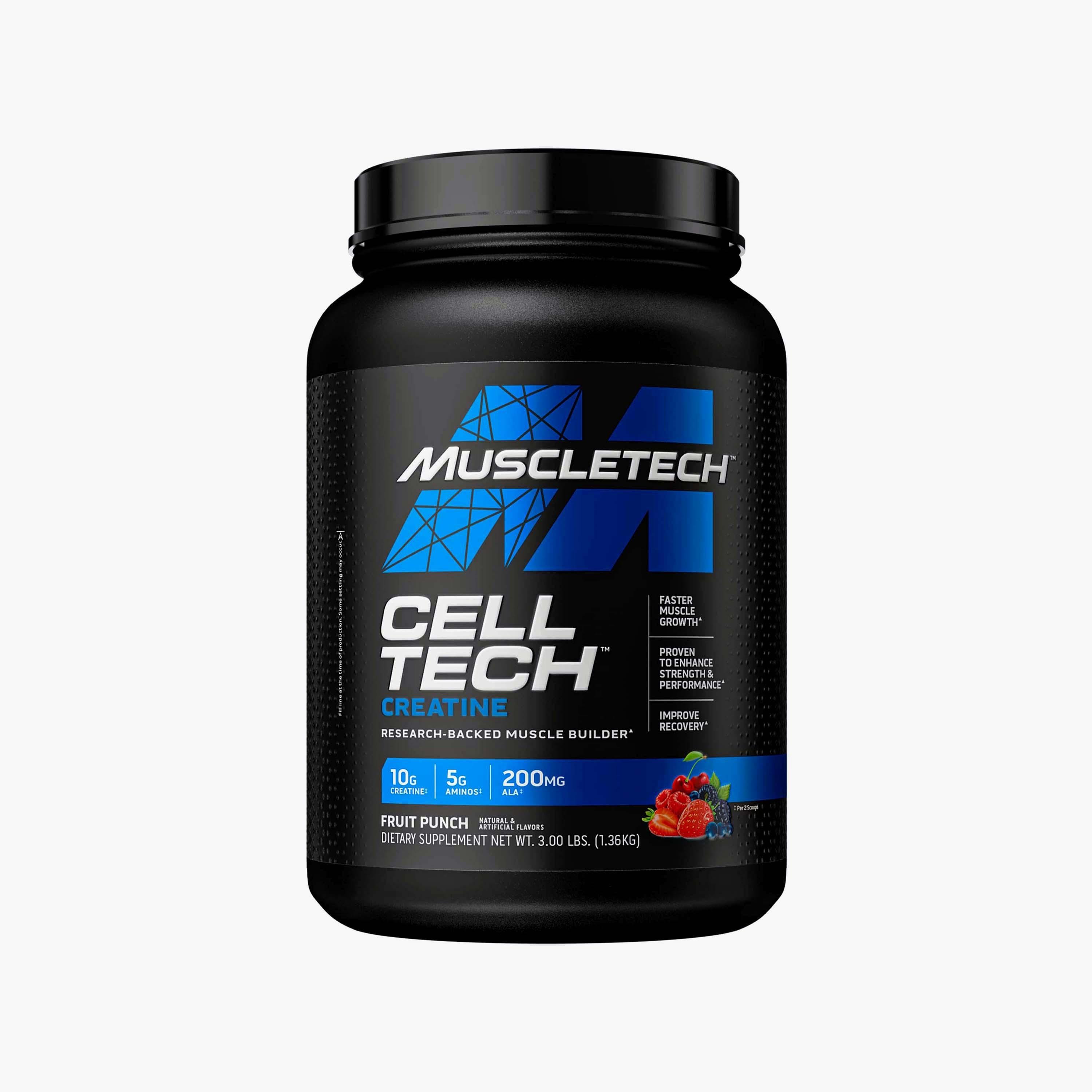 تركيبة كرياتين الخلية تك ، 3 رطل ، فروت بانش ، من مسل تك-sports-nutrition-prepostworkout-image-1