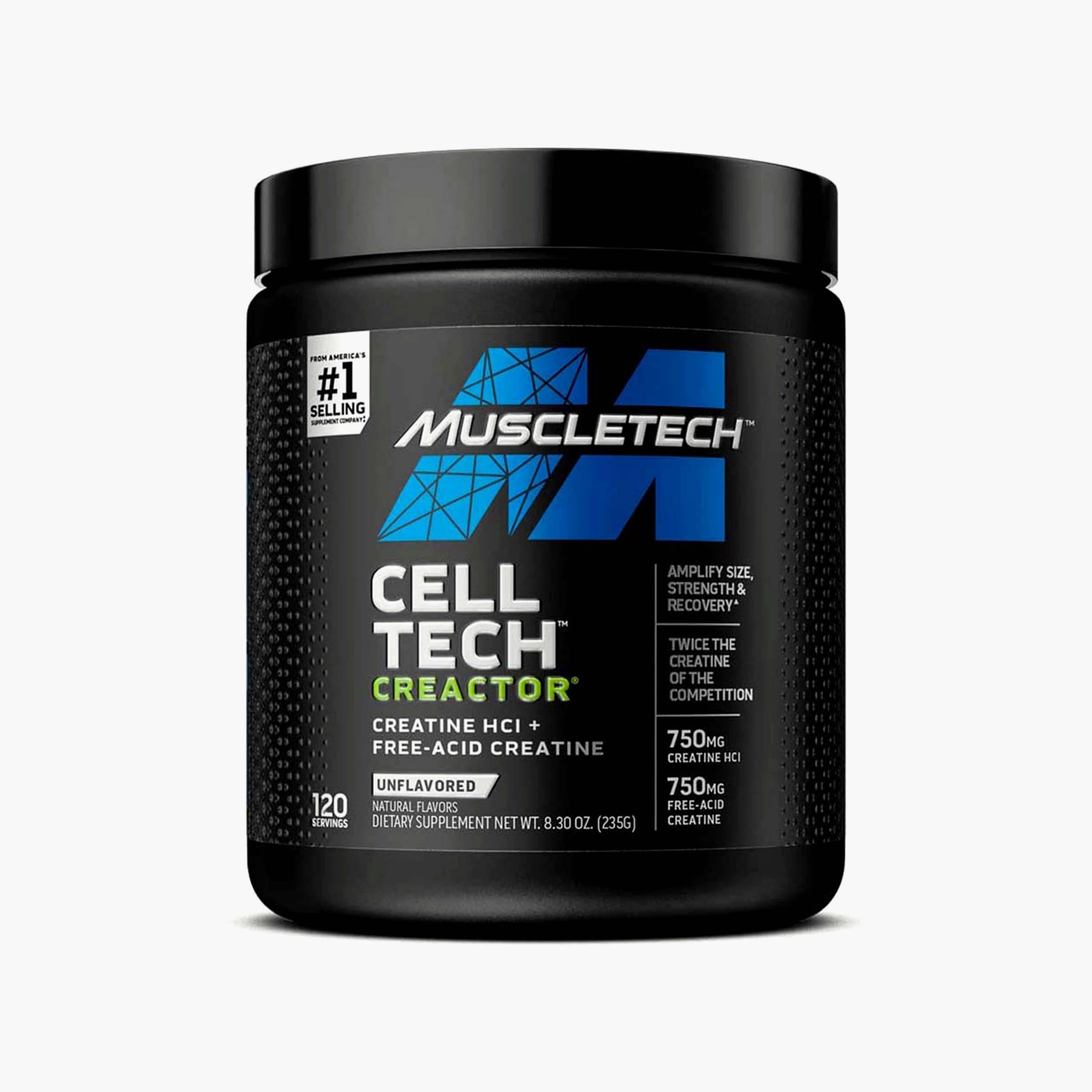 Creatine Cell Tech Creactor, 120, Unflavored, Muscletech-sports-nutrition-prepostworkout-image-1