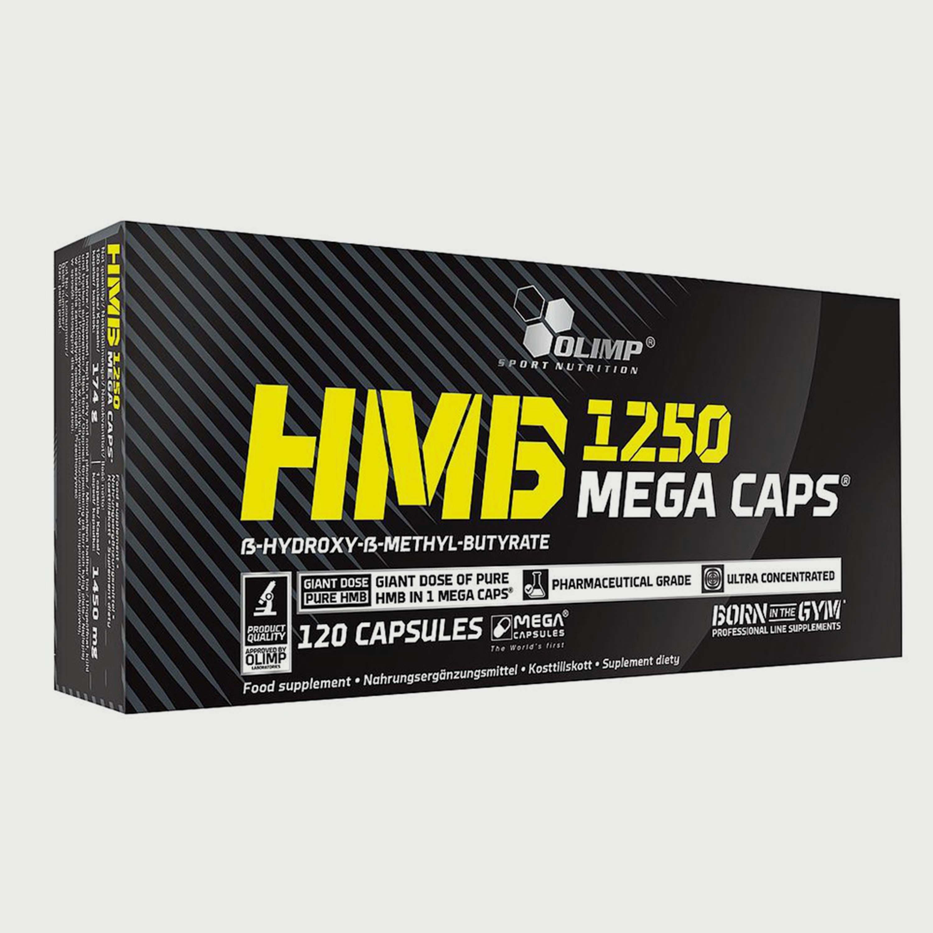HMB, 1250 mg, 120 Capsules, Olimp Sport Nutrition-sports-nutrition-weightmanagement-image-1
