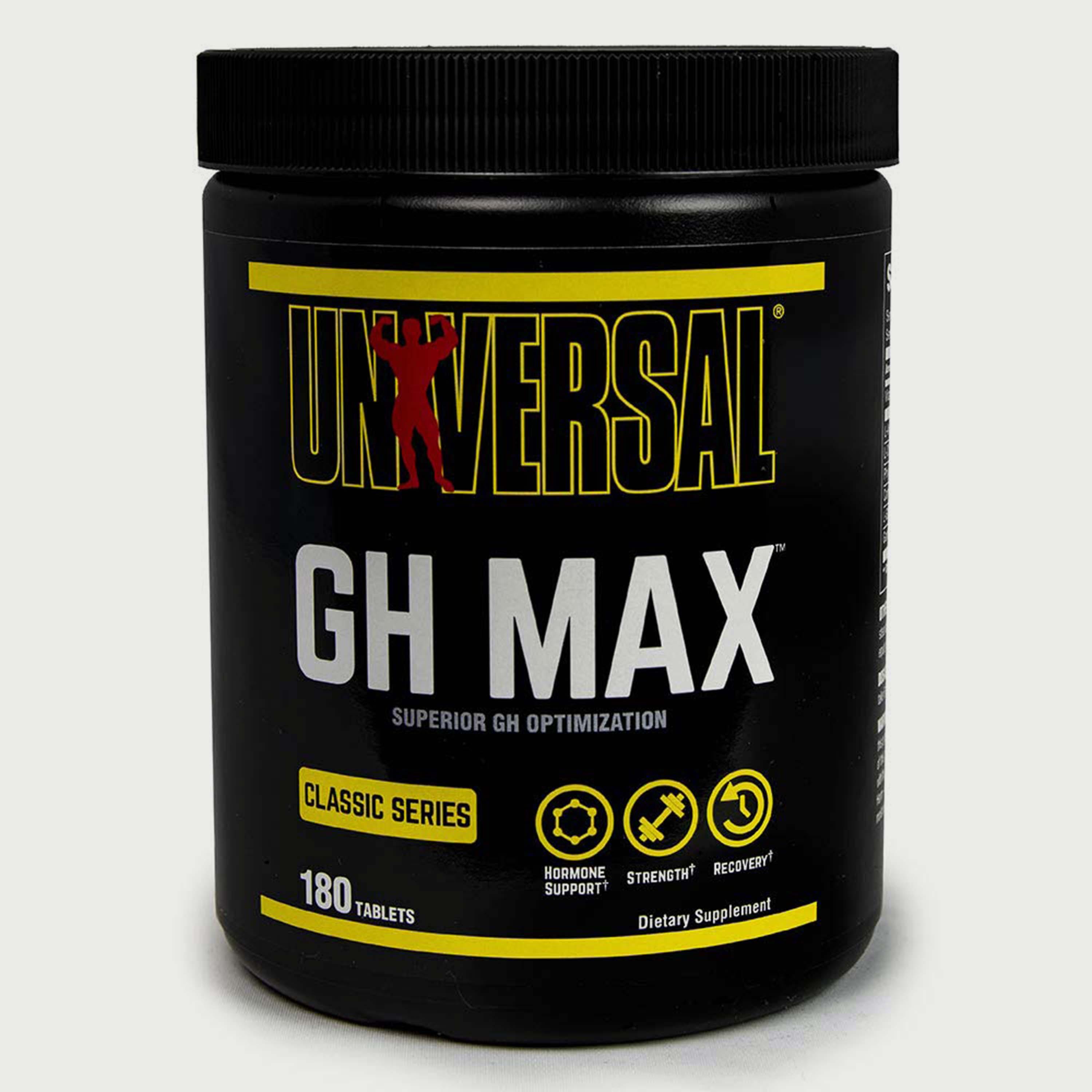 جي أتش ماكس، 180 قرصًا، من يونيفرسال نيوترشن-sports-nutrition-vitaminshealthsupplements-image-1
