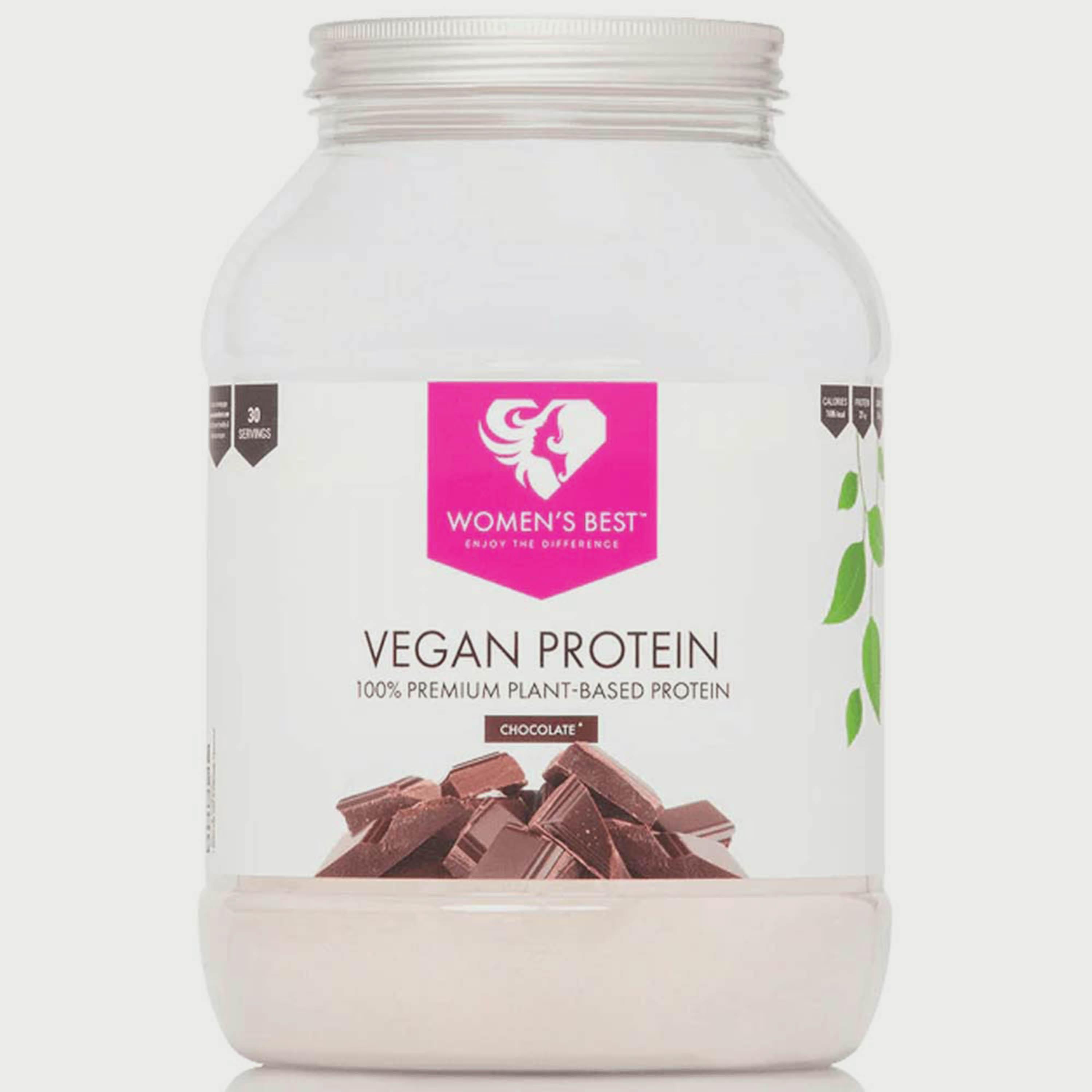 مخفوق البروتين النباتي، 1.9 رطل (0.9 كجم)، الشوكولاتة، من ويمينس بست-sports-nutrition-proteins-image-1