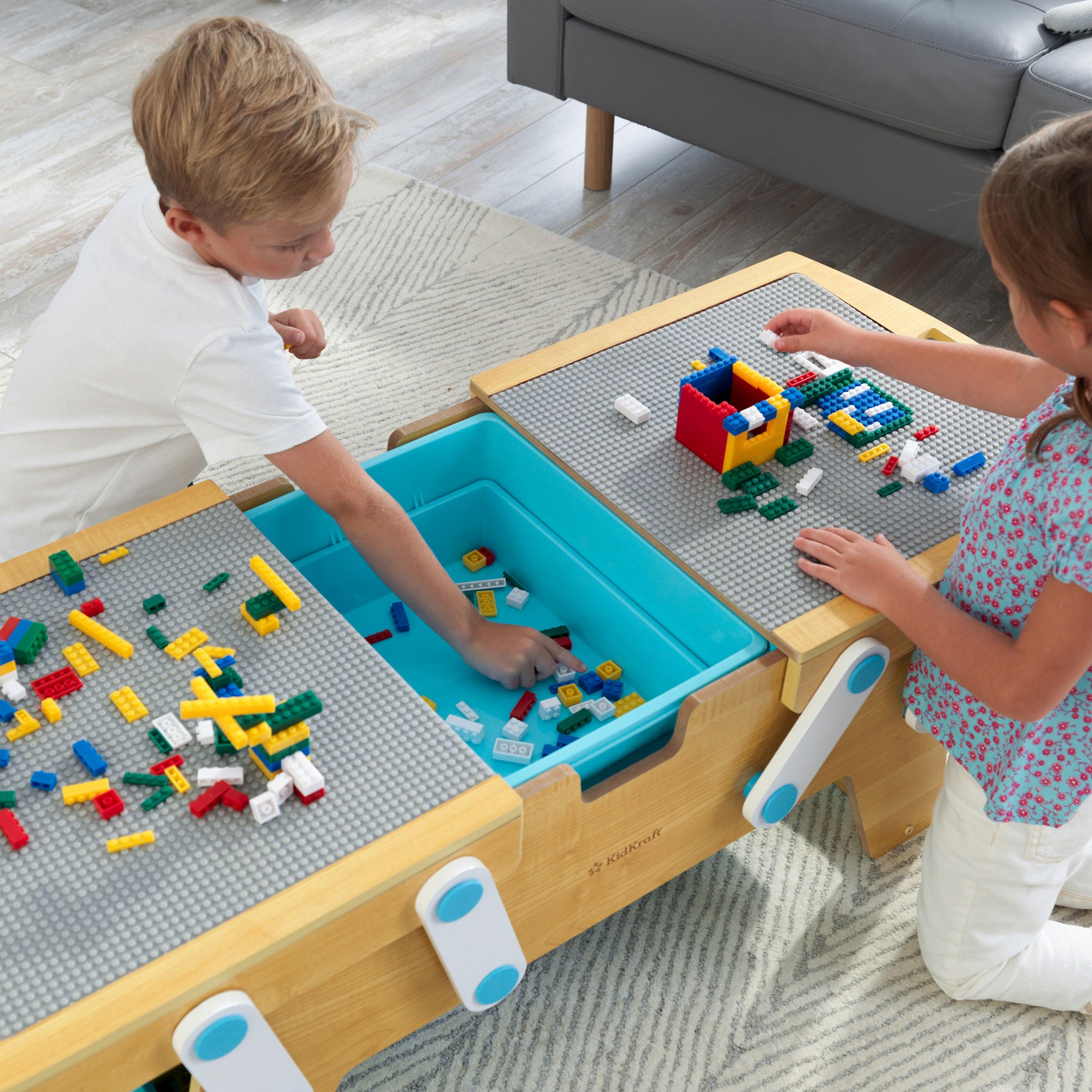 Building bricks play outlet n store table