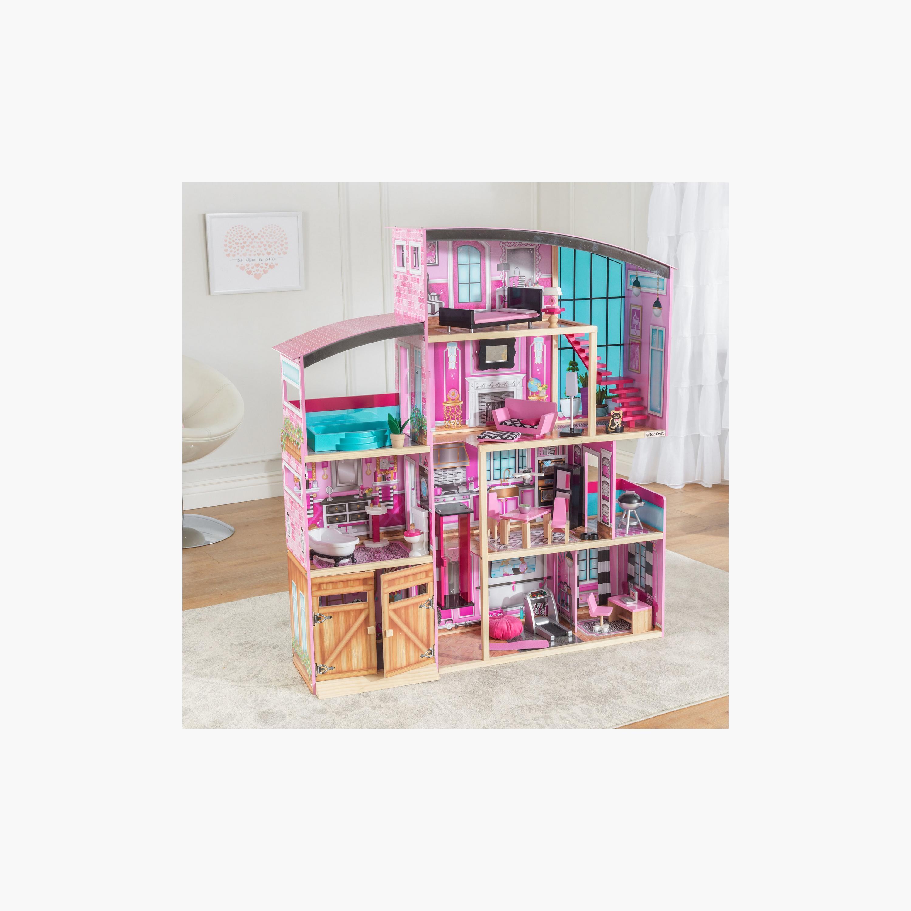 بيت الدمية شيمر مانشن من كيدكرافت-toys-dollsandplaysets-dollhouses-image-4