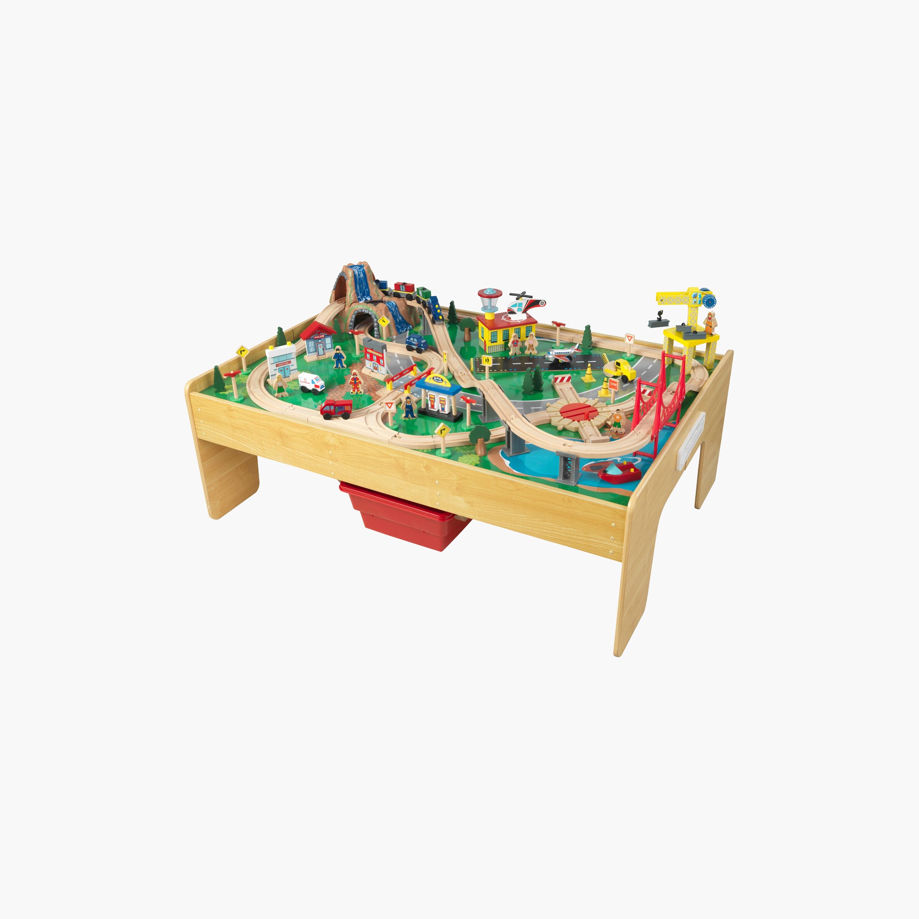 Kidkraft railway express train set & table hotsell