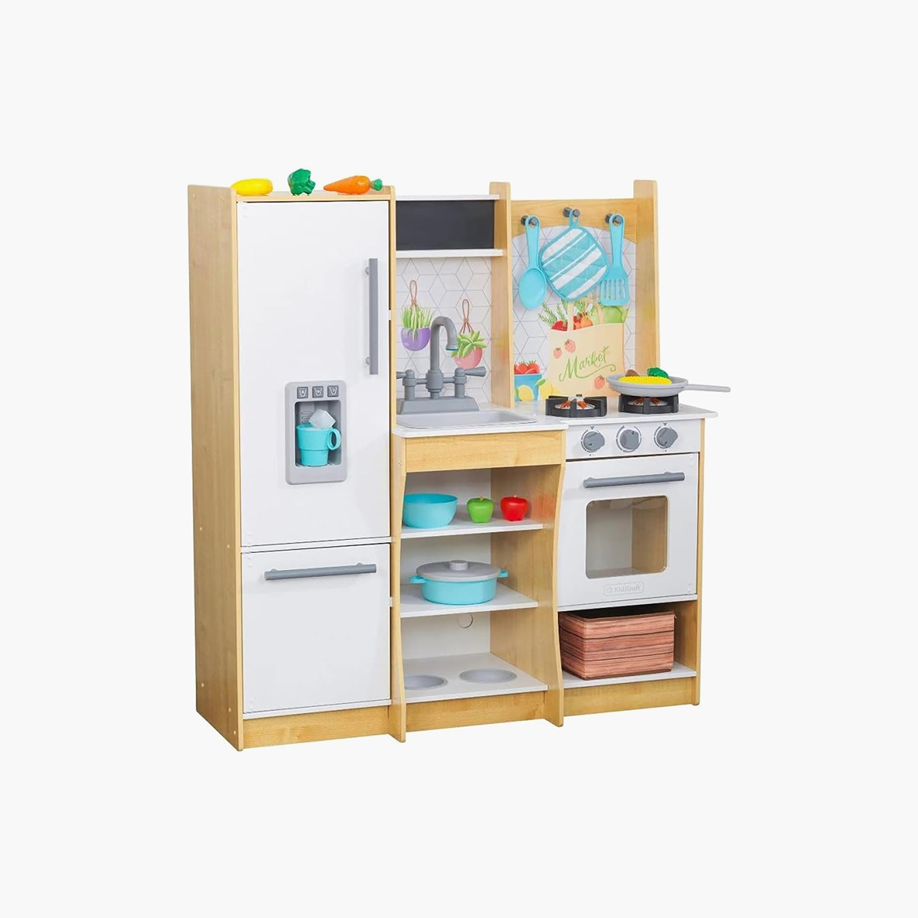 طقم ألعاب مطبخ فريش هارفست من كيد كرافت-toys-roleplay-kitchensets-image-1