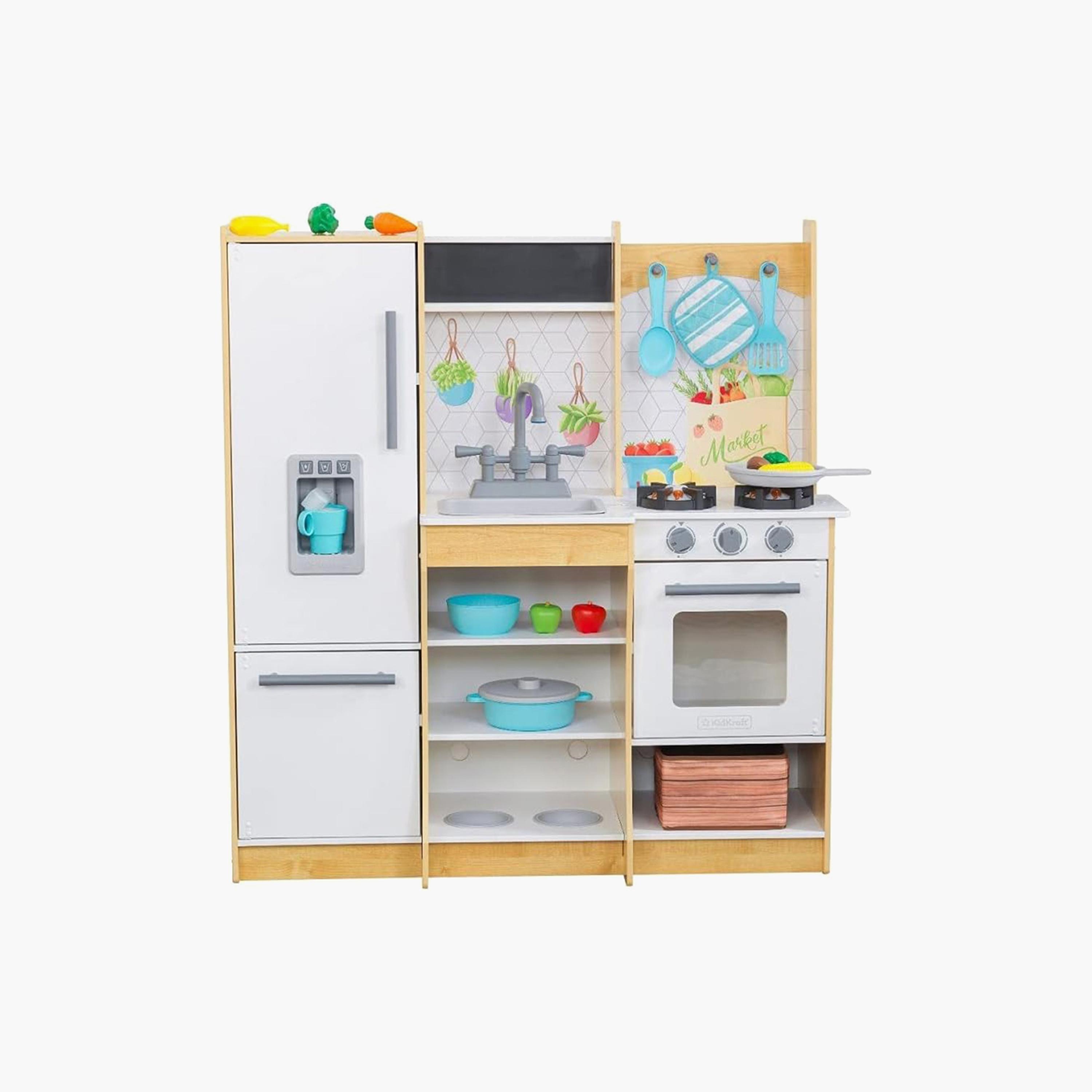 طقم ألعاب مطبخ فريش هارفست من كيد كرافت-toys-roleplay-kitchensets-image-3