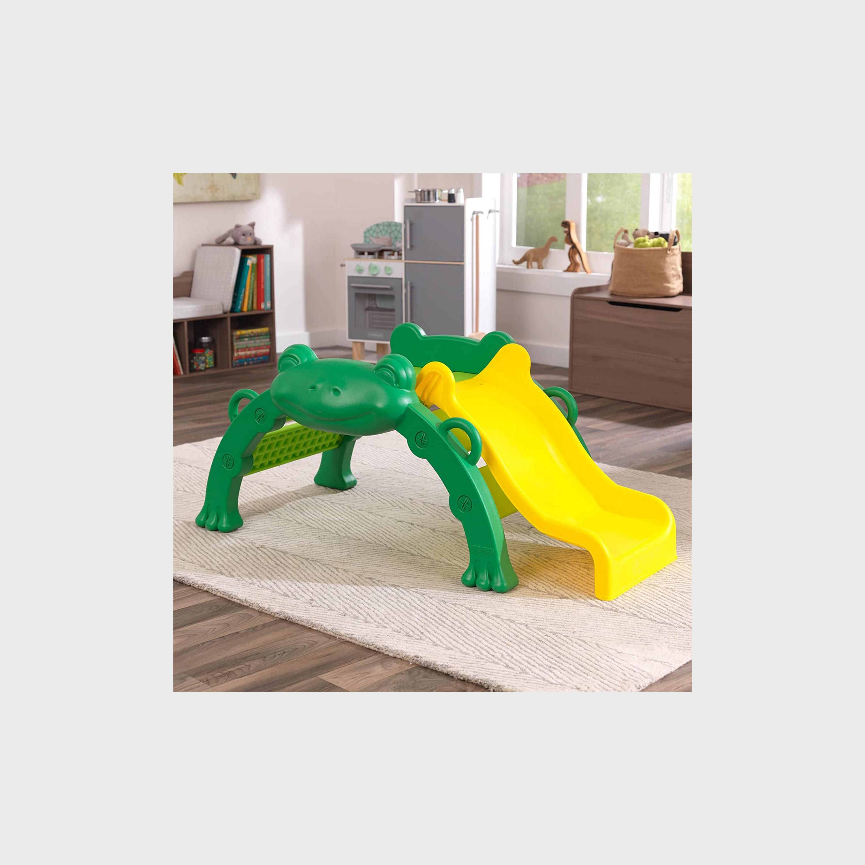 Kidkraft Hop and Slide Frog Climber-toys-outdoor-slidesandswings-image-4