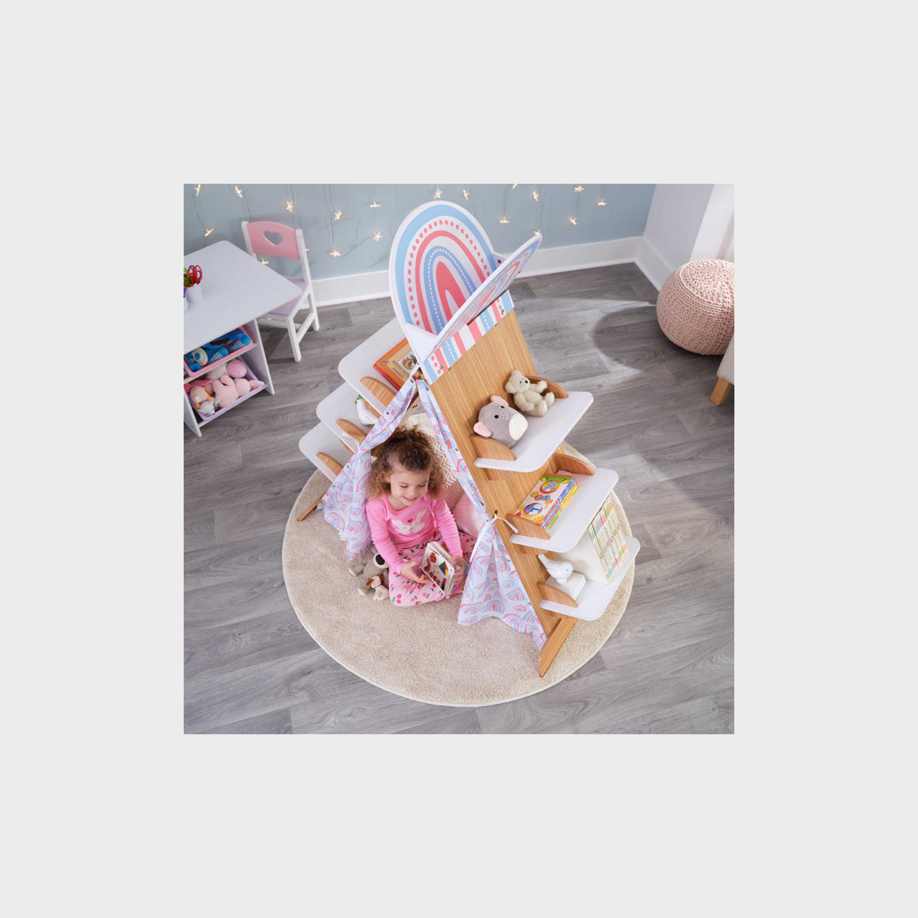 Kidkraft Book Nook Tent with Shelves-baby-nursery-furniture-wardrobesandstorage-image-6