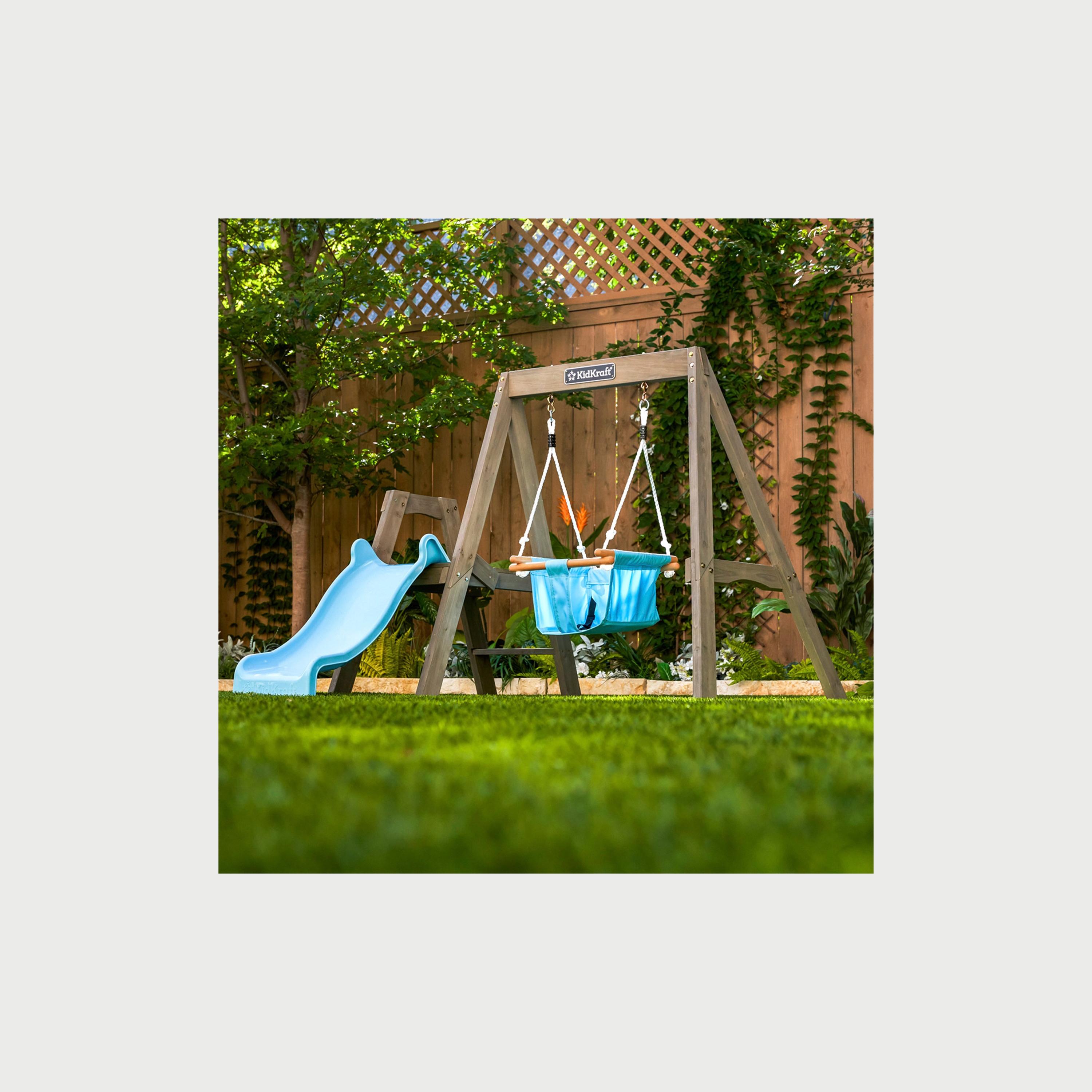 Kidkraft First Play Wooden Swing Set-toys-outdoor-slidesandswings-image-1