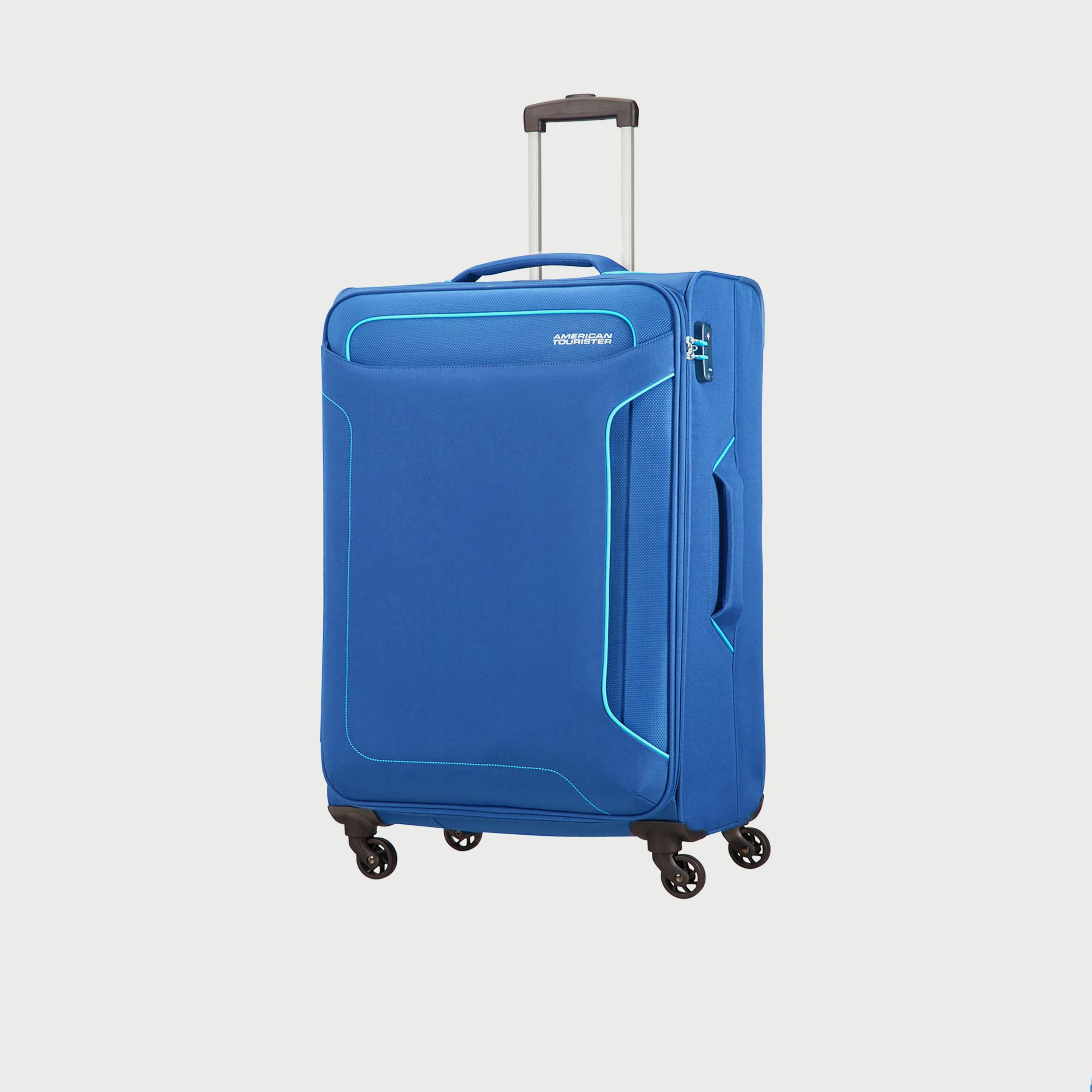 American Tourister Holiday 68 CM Medium Check-in Polyester Blend Softcase 4-Wheeler Trolley Bag | LE441002-travel-luggagesandbags-luggage-image-1