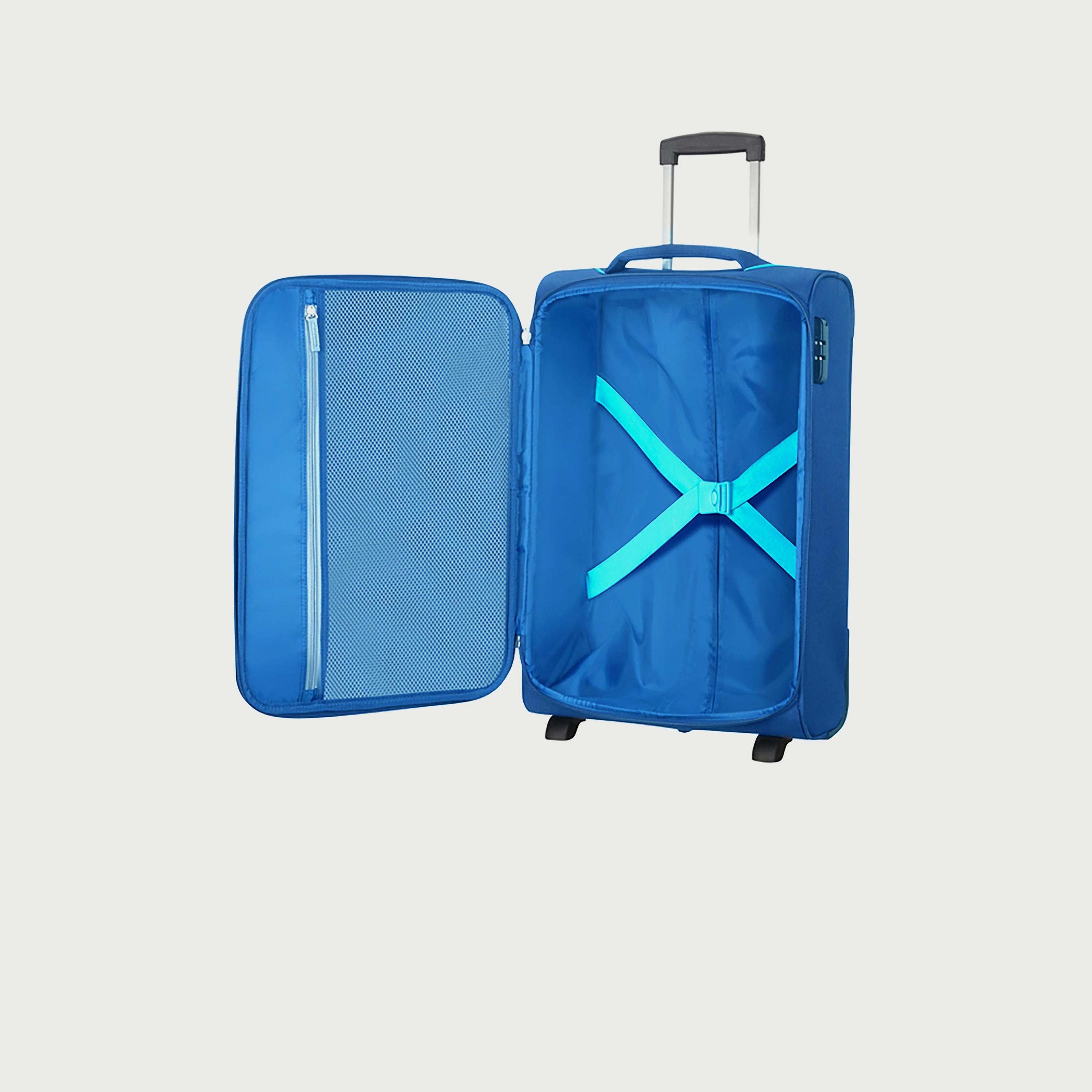 American Tourister Holiday 68 CM Medium Check-in Polyester Blend Softcase 4-Wheeler Trolley Bag | LE441002-travel-luggagesandbags-luggage-image-5