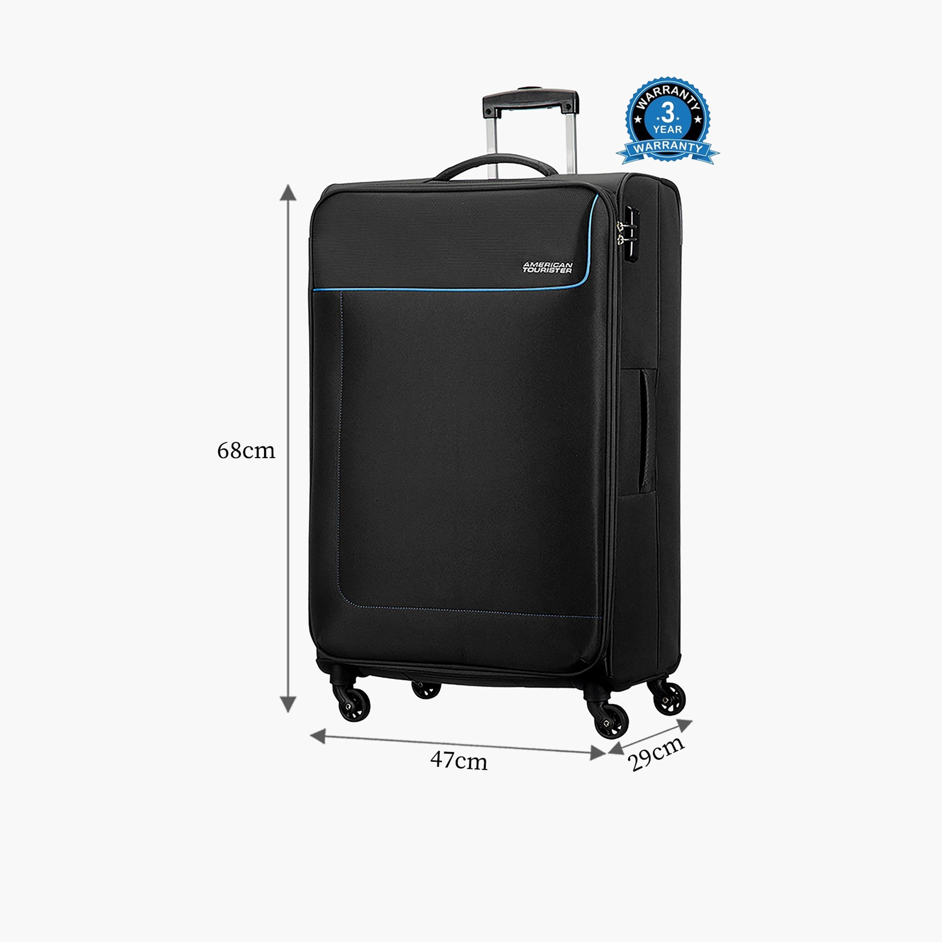 أمريكان توريستر- شنطة جامايكا مقاس 69 سم مصنوعة من البوليستر الناعم بأربع عجلات -travel-luggagesandbags-luggage-image-2