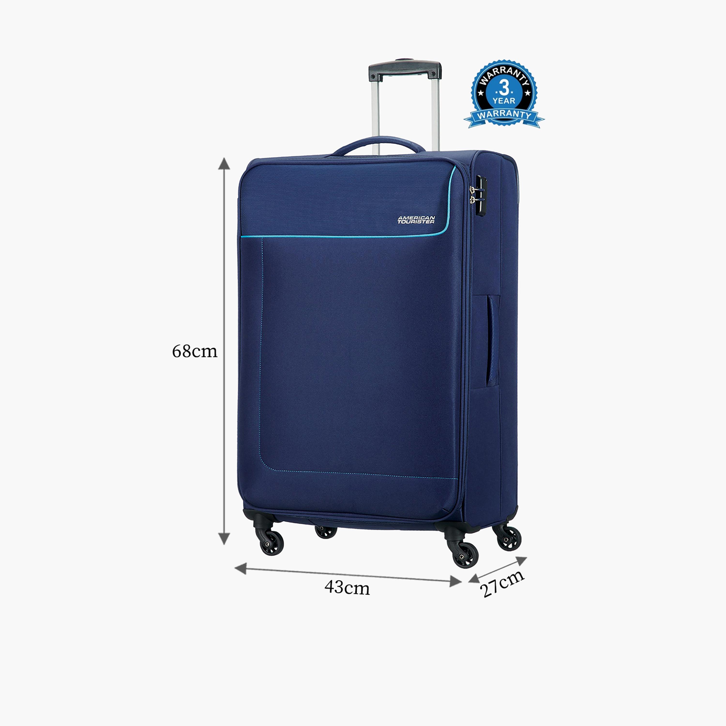أمريكان توريستر- شنطة جامايكا مقاس 69 سم مصنوعة من البوليستر الناعم بأربع عجلات -travel-luggagesandbags-luggage-image-2