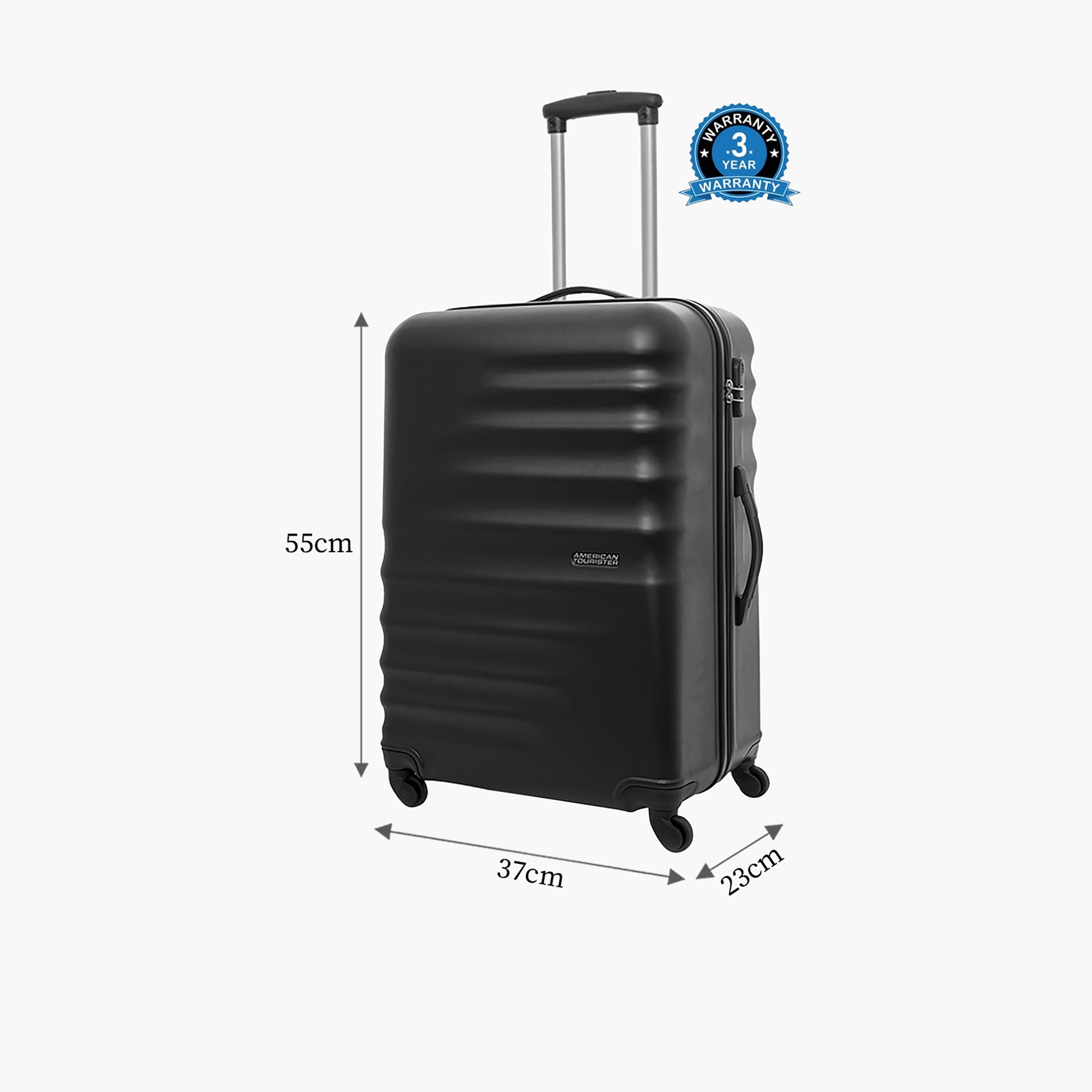 American Tourister Preston 55 CM Small Cabin Polypropylene Hardcase 4-Wheeler Spinner Trolley Bag with TSA Lock-travel-luggagesandbags-luggage-image-2