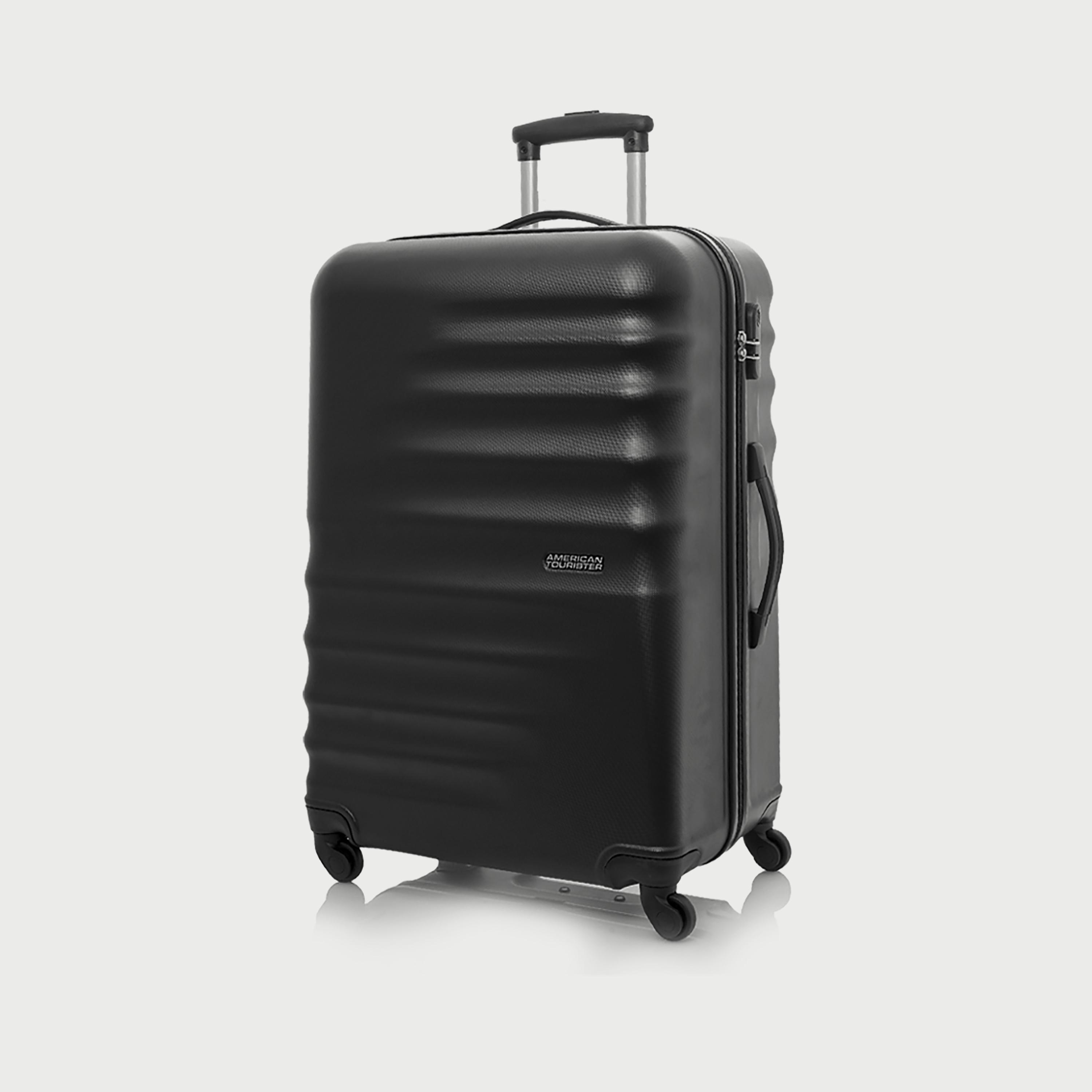 American Tourister 77CM Preston Hardside Spinner Luggage trolley with TSA Lock Black-travel-luggagesandbags-luggage-image-1