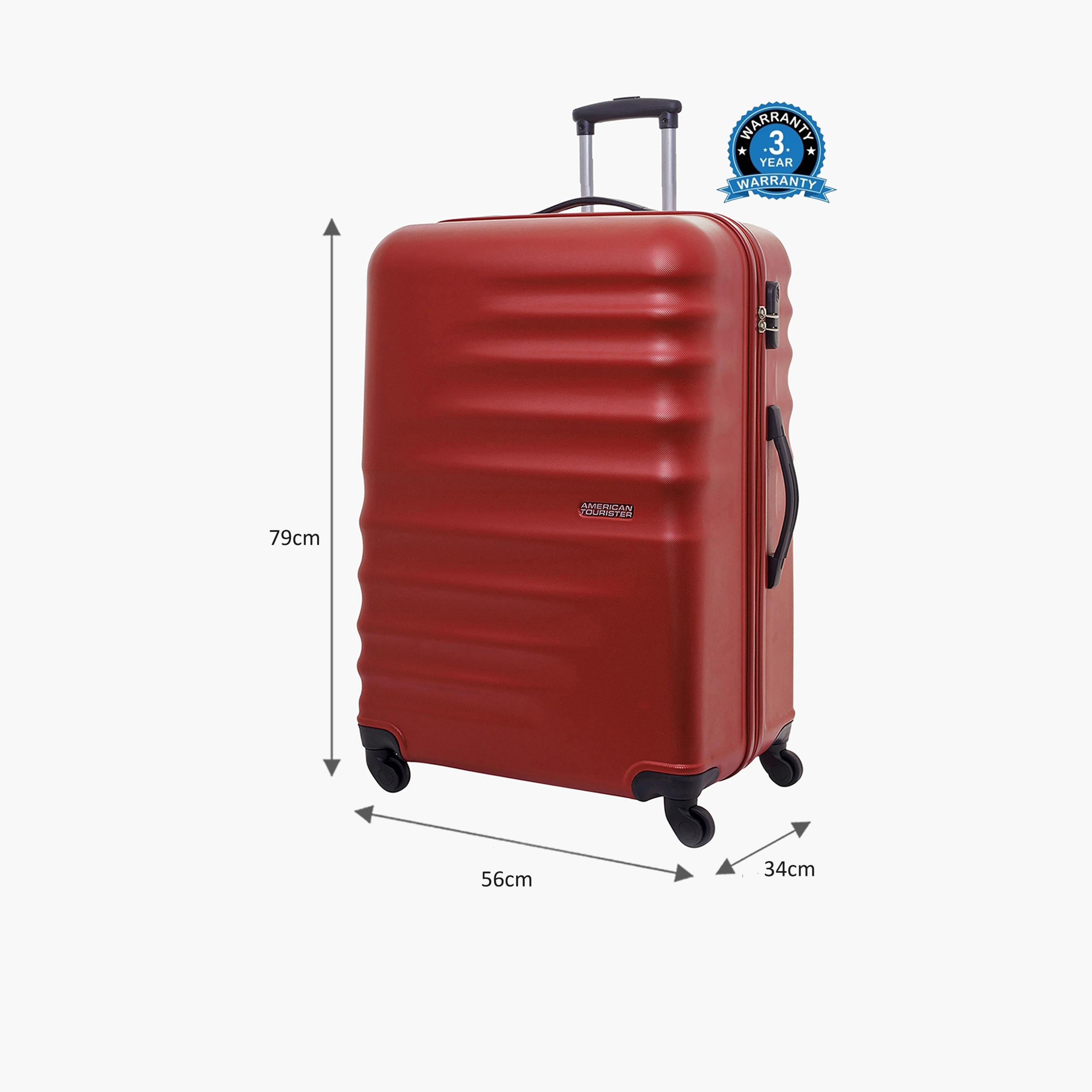 American Tourister Preston 77 CM Large Check-in Polypropylene Hardcase 4-Wheeler Spinner Trolley Bag with TSA Lock-travel-luggagesandbags-luggage-image-2