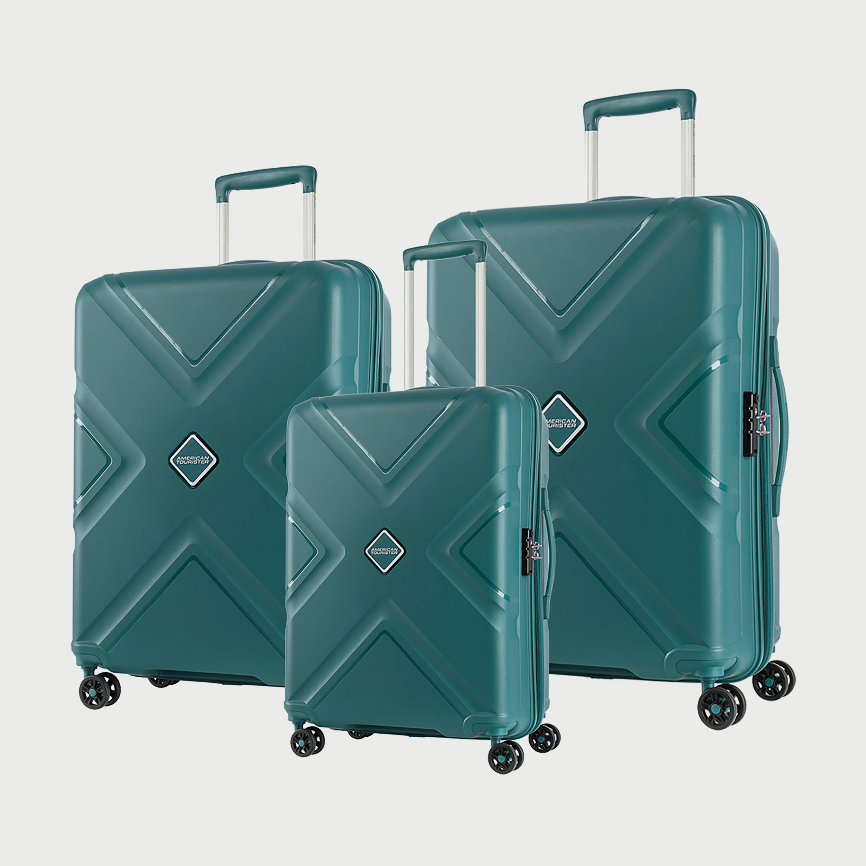 American Tourister Set of 3 Textured Hardcase Trolley Bag with Retractable Handle | LE234104-travel-luggagesandbags-luggage-image-1