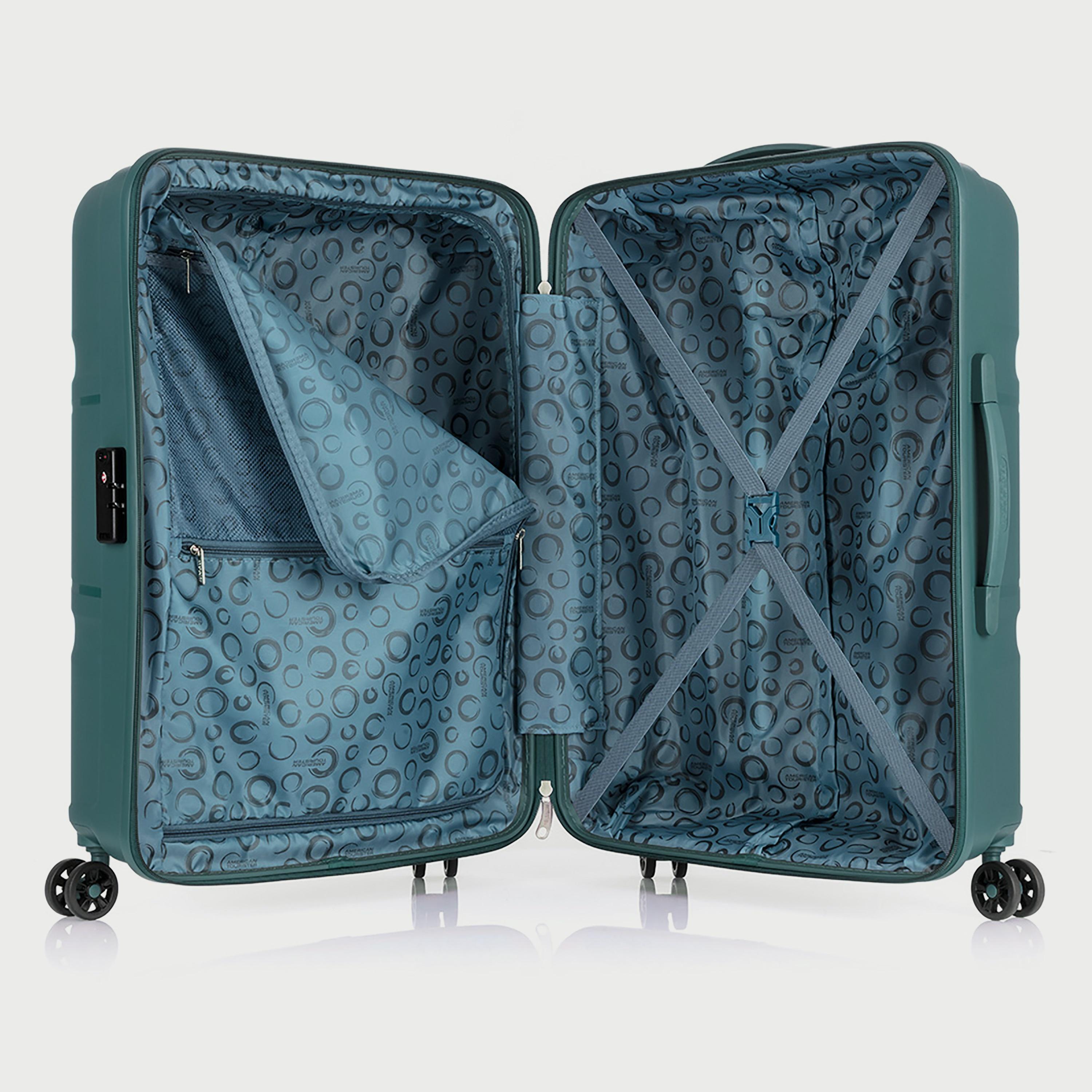 American Tourister Set of 3 Textured Hardcase Trolley Bag with Retractable Handle | LE234104-travel-luggagesandbags-luggage-image-2