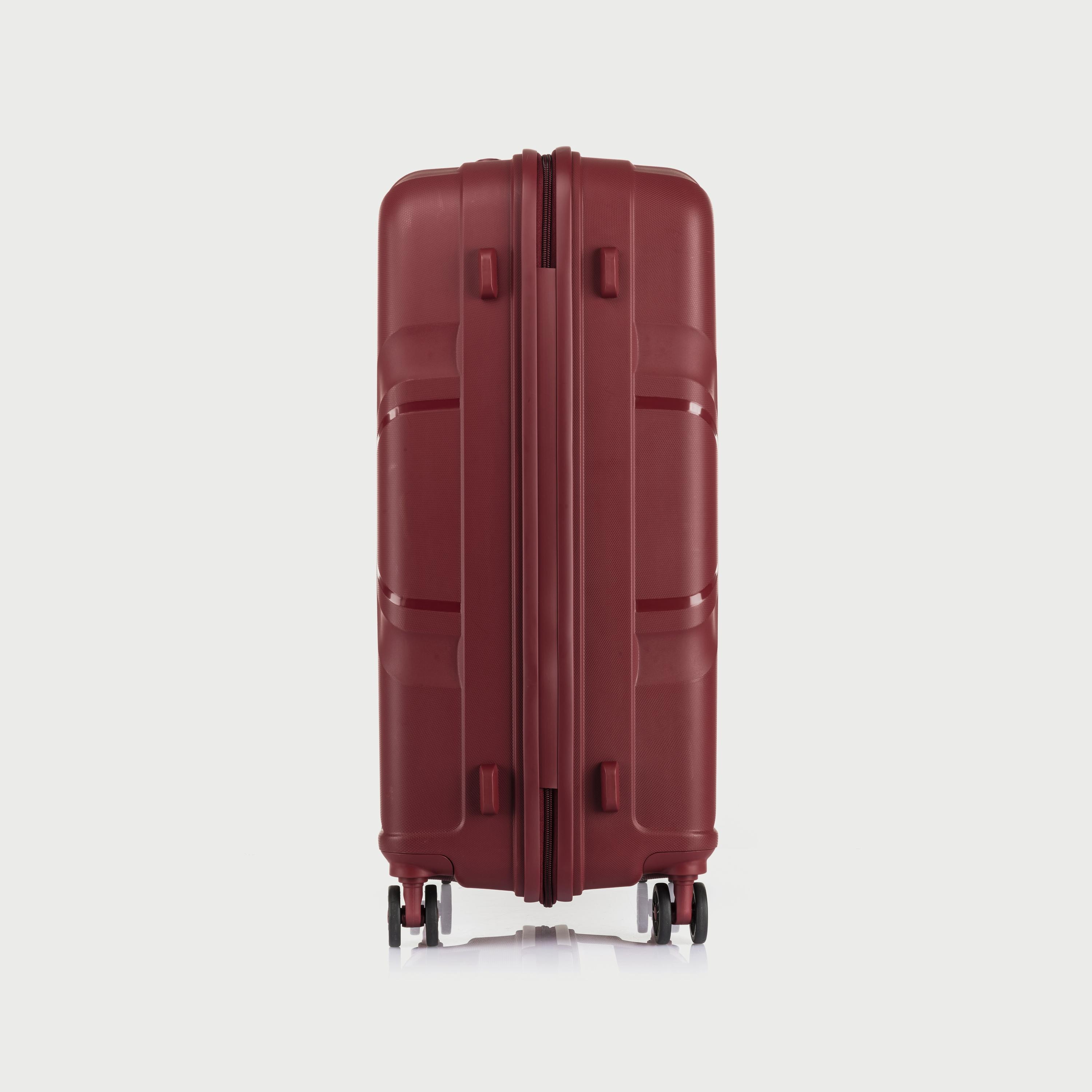 American Tourister Set of 3 Textured Hardcase Trolley Bag with Retractable Handle | LE200104-travel-luggagesandbags-luggage-image-4