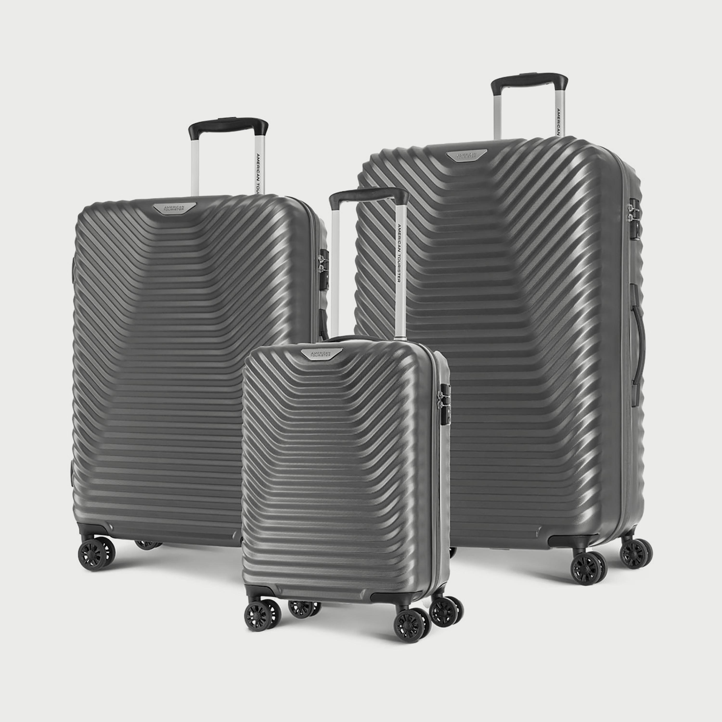 American Tourister Set of 3 Textured Hardcase Trolley Bag with Retractable Handle | GE407004-travel-luggagesandbags-luggage-image-1