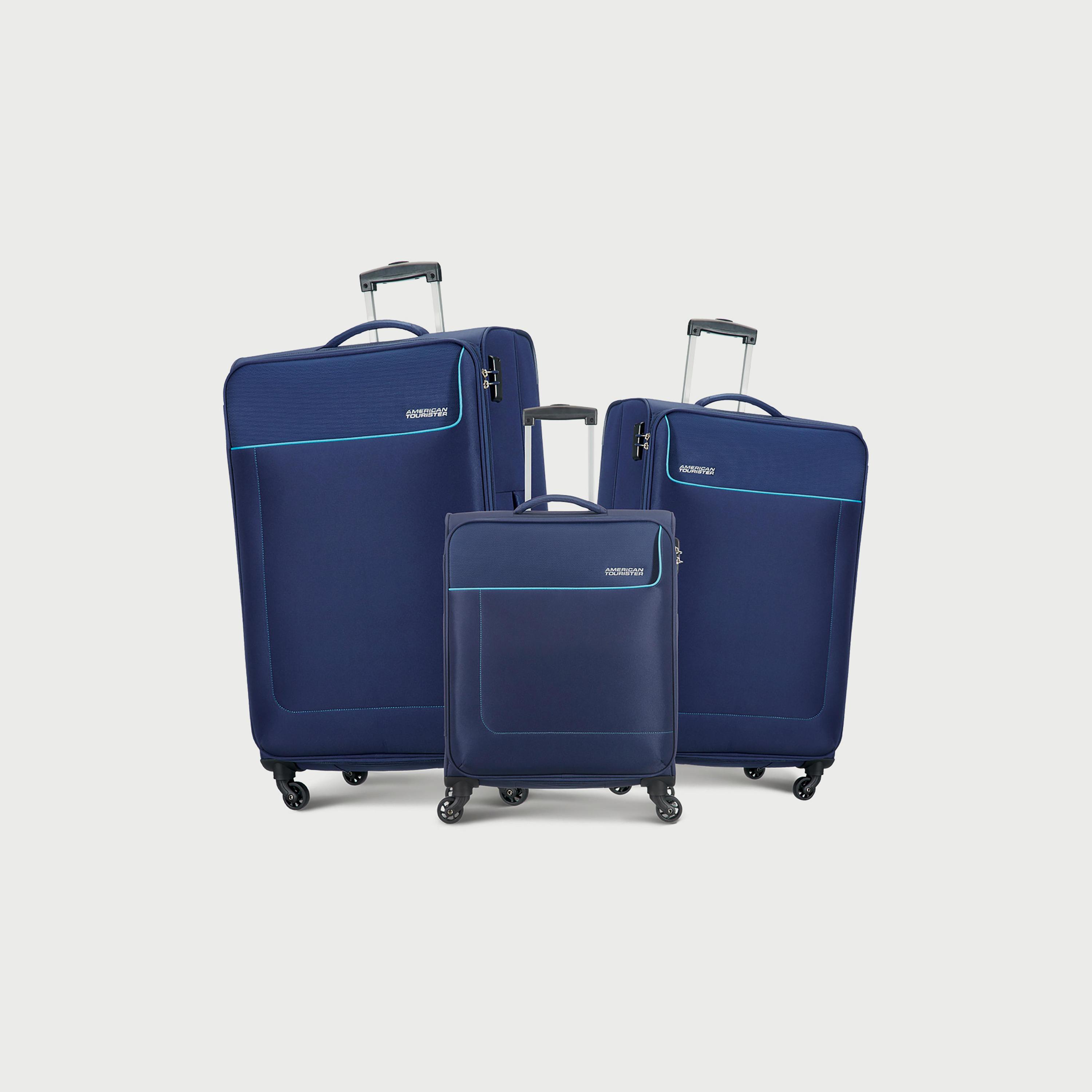 طقم من 3 قطع سبينر ترولي بمناسبة لجامايكا سوفت من أمريكان توريستر (58/69 سم) -travel-luggagesandbags-luggage-image-1