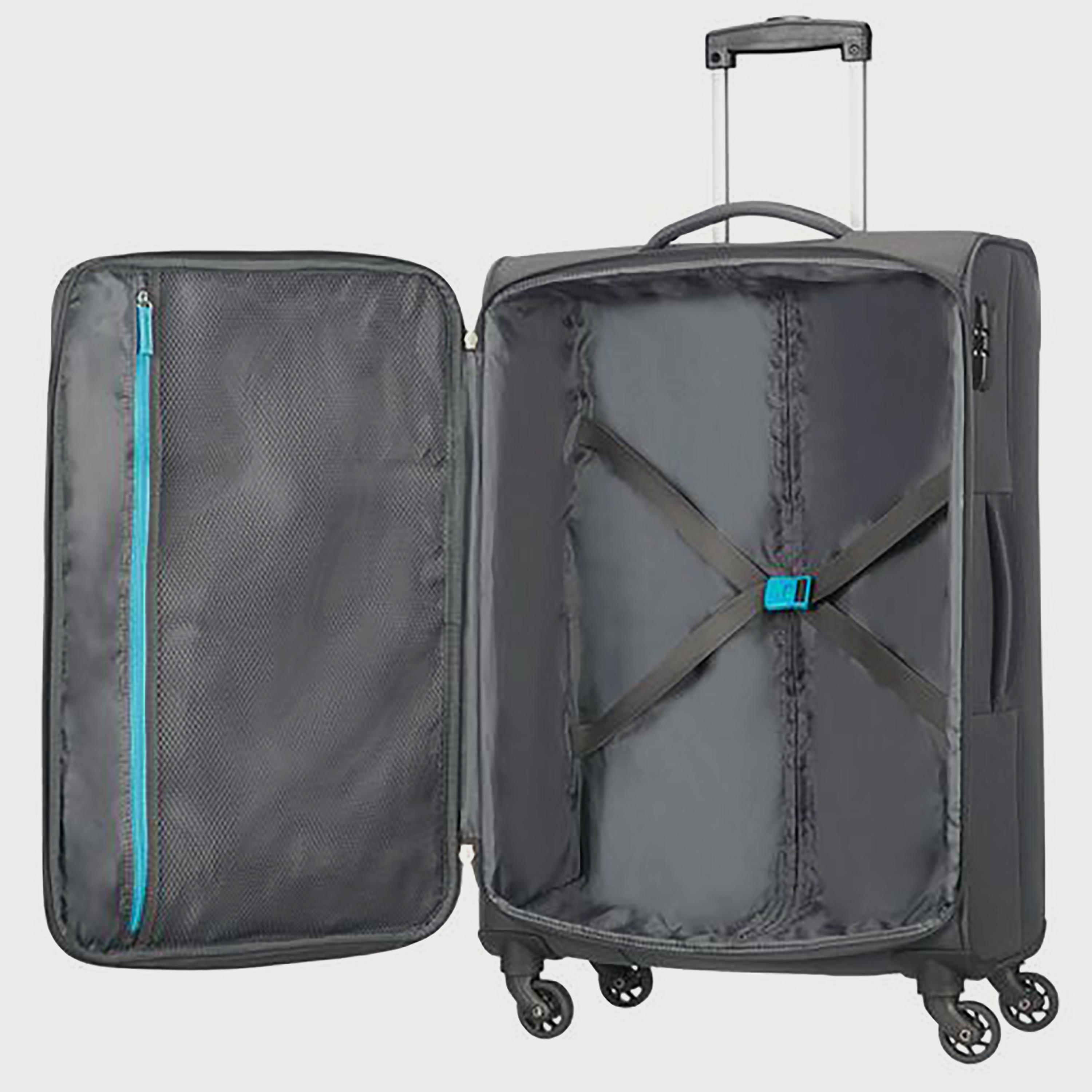 American Tourister (58/69/80CM) 3-Piece Set Jamaica Soft Small Cabin Luggage Travel Trolley Bag Black | 27O09004-travel-luggagesandbags-luggage-image-3