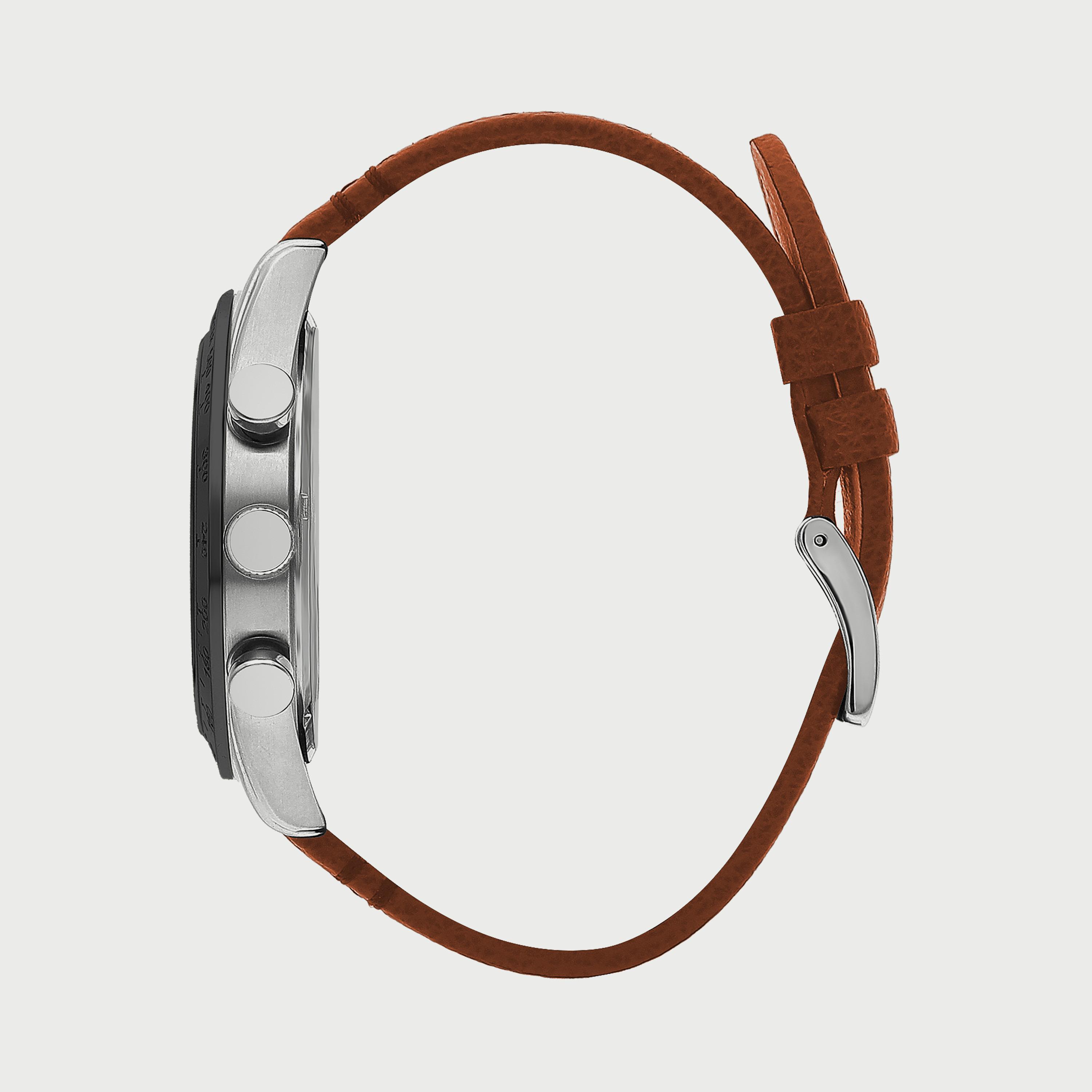  BP3317X652 ساعة يد كرونوغراف للرجال بلون بني وسوارجلدي من بيفرلي هيلز بولو كلوب -men-watchesandjewellery-watches-image-2